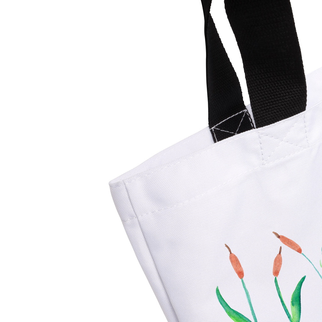 Shopper Otter mit Stein Beutel, Einkaufstasche, Tasche, Strandtasche, Einkaufsbeutel, Shopper, Schultasche, Freizeittasche, Tragebeutel, Schulbeutel, Alltagstasche, Otter, Fischotter, Seeotter, Otter Seeotter See Otter