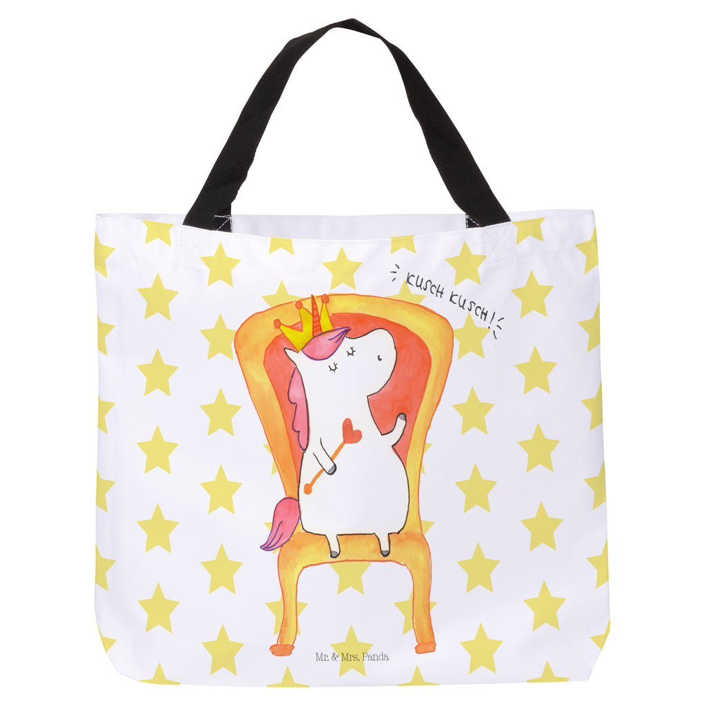 Shopper Einhorn König Beutel, Einkaufstasche, Tasche, Strandtasche, Einkaufsbeutel, Shopper, Schultasche, Freizeittasche, Tragebeutel, Schulbeutel, Alltagstasche, Einhorn, Einhörner, Einhorn Deko, Pegasus, Unicorn, König, Präsident, Bundeskanzler, Herrscher, Kaiser, Prinzessin, Krone
