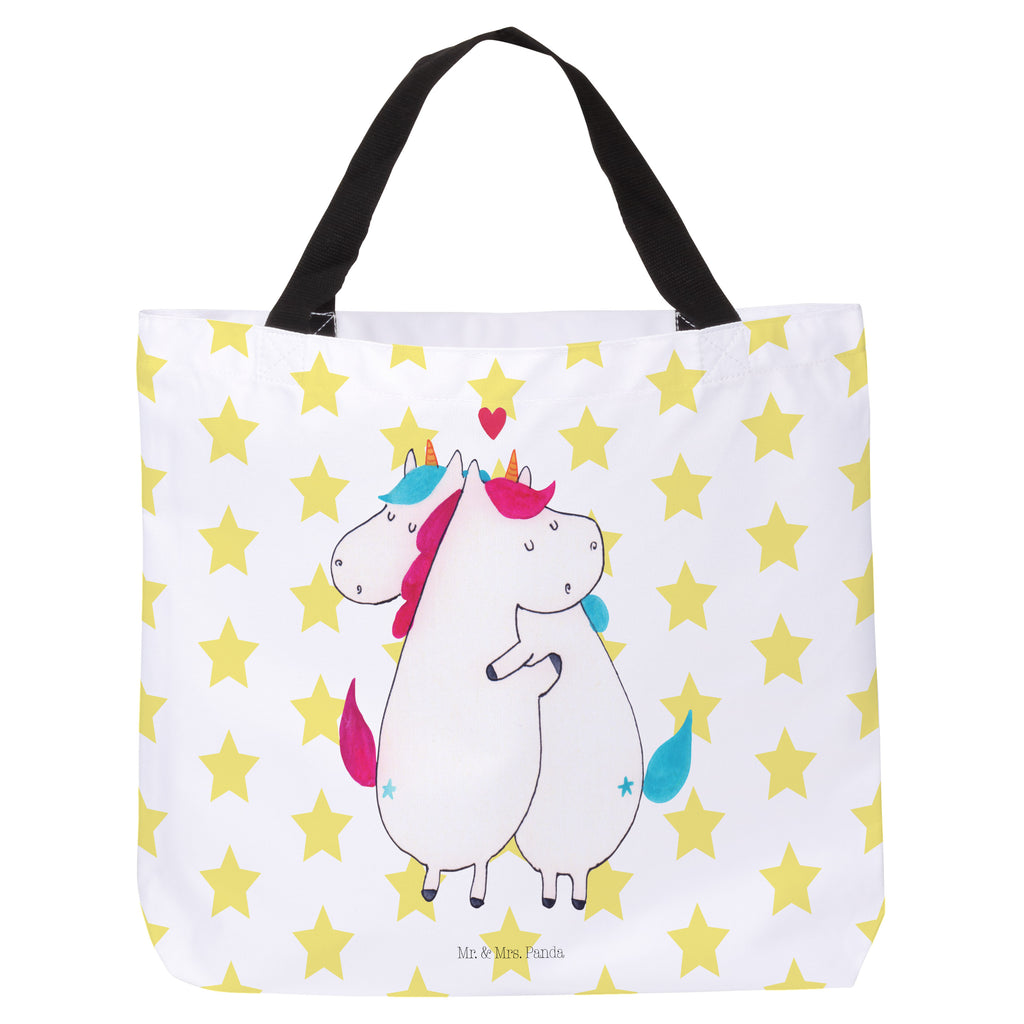 Shopper Einhorn Mitteilung Beutel, Einkaufstasche, Tasche, Strandtasche, Einkaufsbeutel, Shopper, Schultasche, Freizeittasche, Tragebeutel, Schulbeutel, Alltagstasche, Einhorn, Einhörner, Einhorn Deko, Pegasus, Unicorn, Valentinstag, Valentine, Liebe, Geschenk, Partner, Ehe, lustig, witzig, Spruch