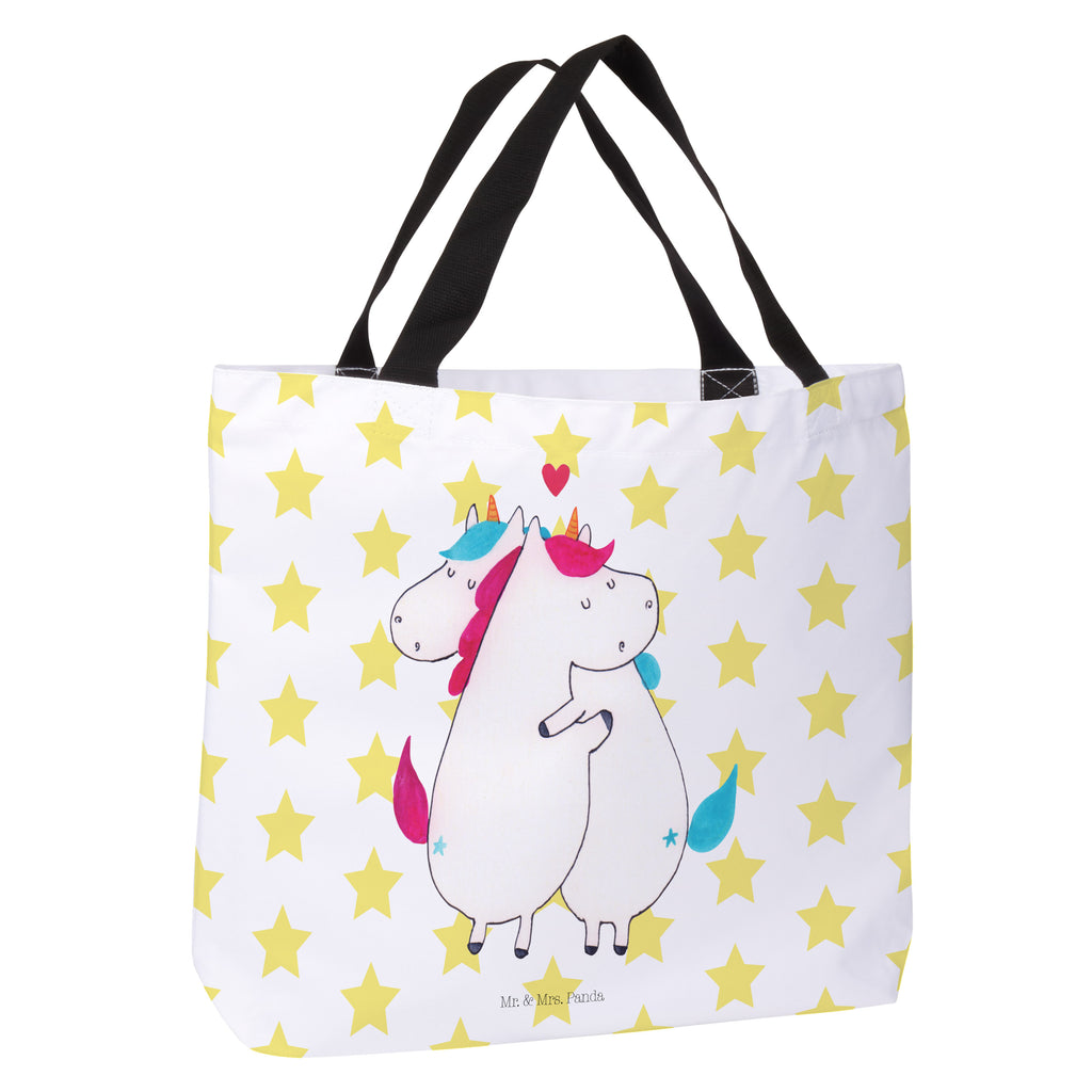 Shopper Einhorn Mitteilung Beutel, Einkaufstasche, Tasche, Strandtasche, Einkaufsbeutel, Shopper, Schultasche, Freizeittasche, Tragebeutel, Schulbeutel, Alltagstasche, Einhorn, Einhörner, Einhorn Deko, Pegasus, Unicorn, Valentinstag, Valentine, Liebe, Geschenk, Partner, Ehe, lustig, witzig, Spruch