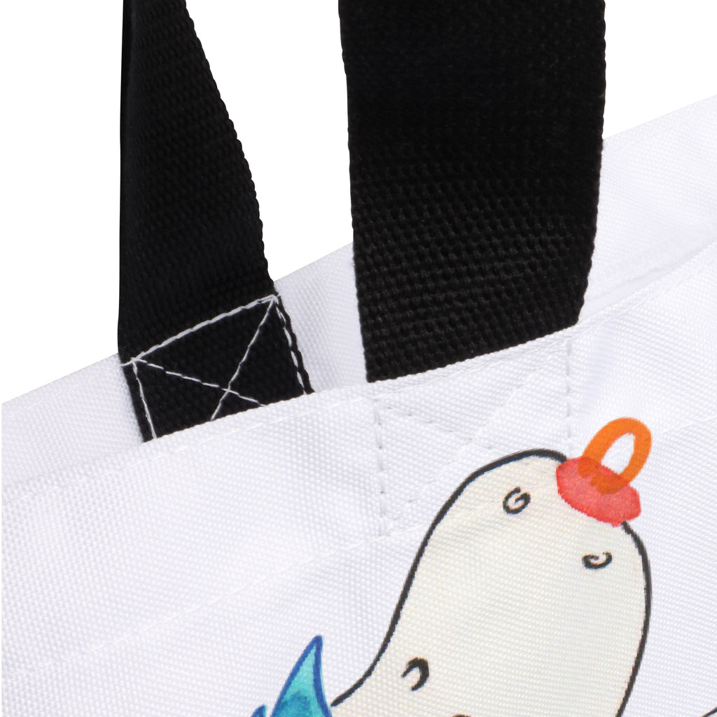 Shopper Einhorn Schnullie Beutel, Einkaufstasche, Tasche, Strandtasche, Einkaufsbeutel, Shopper, Schultasche, Freizeittasche, Tragebeutel, Schulbeutel, Alltagstasche, Einhorn, Einhörner, Einhorn Deko, Pegasus, Unicorn, Baby, Kleinkind, Geburt, Geburtstag, Säugling, Schnuller, Geschenk Geburt, Mutter, Mama