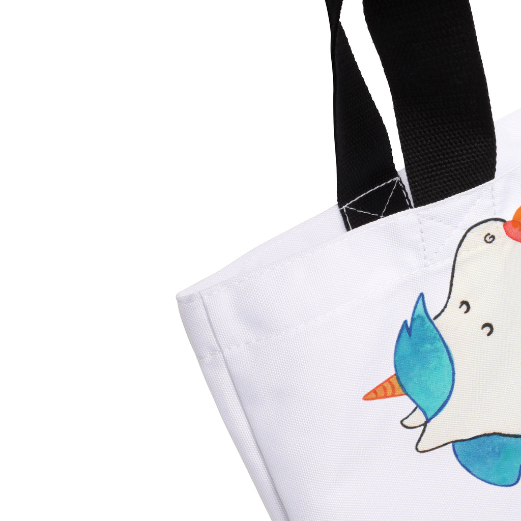 Shopper Einhorn Schnullie Beutel, Einkaufstasche, Tasche, Strandtasche, Einkaufsbeutel, Shopper, Schultasche, Freizeittasche, Tragebeutel, Schulbeutel, Alltagstasche, Einhorn, Einhörner, Einhorn Deko, Pegasus, Unicorn, Baby, Kleinkind, Geburt, Geburtstag, Säugling, Schnuller, Geschenk Geburt, Mutter, Mama