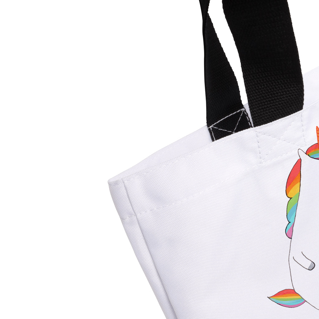 Shopper Einhorn + Schweinhorn Beutel, Einkaufstasche, Tasche, Strandtasche, Einkaufsbeutel, Shopper, Schultasche, Freizeittasche, Tragebeutel, Schulbeutel, Alltagstasche, Einhorn, Einhörner, Einhorn Deko, Pegasus, Unicorn, Freundschaft, Schweinhorn, Schwein, Freundin, Schweinchen