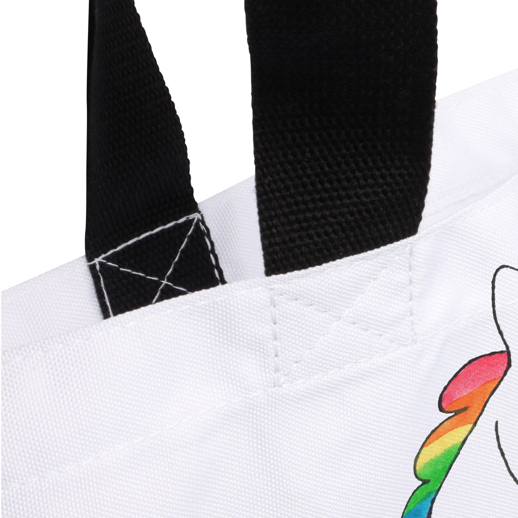 Shopper Einhorn Traurig Beutel, Einkaufstasche, Tasche, Strandtasche, Einkaufsbeutel, Shopper, Schultasche, Freizeittasche, Tragebeutel, Schulbeutel, Alltagstasche, Einhorn, Einhörner, Einhorn Deko, Pegasus, Unicorn, Glitzer, Trösten. Freundschaft, Freunde, Liebe, Trauer, Grußkarte, Blume