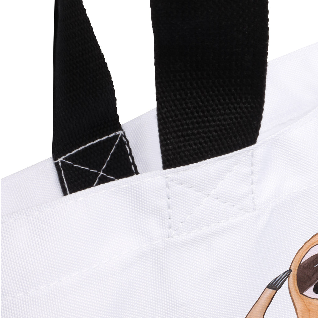 Shopper Faultier Vogel zeigen Beutel, Einkaufstasche, Tasche, Strandtasche, Einkaufsbeutel, Shopper, Schultasche, Freizeittasche, Tragebeutel, Schulbeutel, Alltagstasche, Faultier, Faultier Geschenk, Faultier Deko, Faultiere, faul, Lieblingstier, Spinner, früher Vogel, der frühe Vogel, Frühaufsteher, Morgenmuffel, Vogel, Faultierwelt