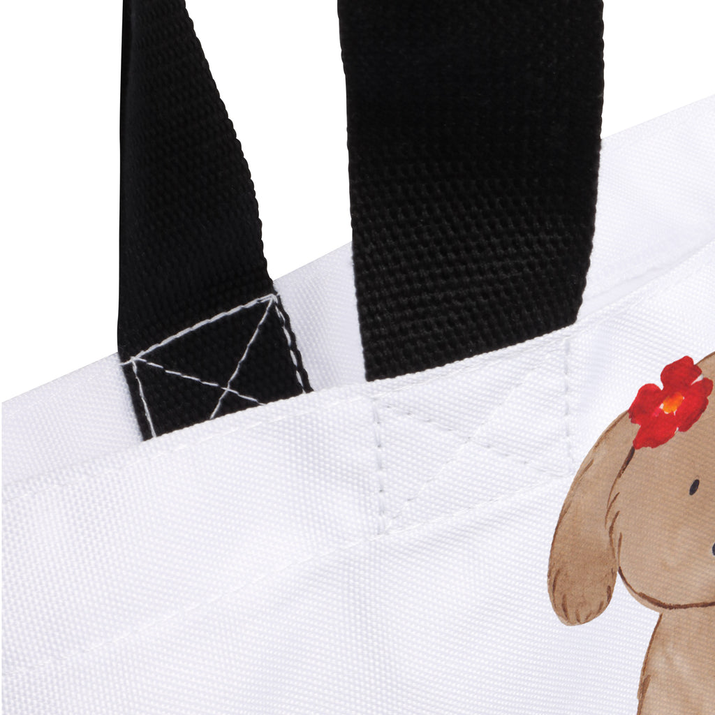 Shopper Hund Hundedame Beutel, Einkaufstasche, Tasche, Strandtasche, Einkaufsbeutel, Shopper, Schultasche, Freizeittasche, Tragebeutel, Schulbeutel, Alltagstasche, Hund, Hundemotiv, Haustier, Hunderasse, Tierliebhaber, Hundebesitzer, Sprüche, Hunde, Hundeliebe, Hundeglück, Liebe, Frauchen