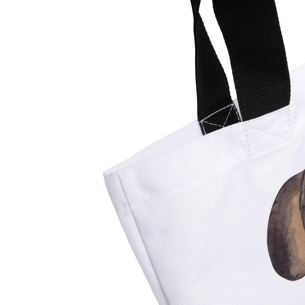 Shopper Hund entspannt Beutel, Einkaufstasche, Tasche, Strandtasche, Einkaufsbeutel, Shopper, Schultasche, Freizeittasche, Tragebeutel, Schulbeutel, Alltagstasche, Hund, Hundemotiv, Haustier, Hunderasse, Tierliebhaber, Hundebesitzer, Sprüche, schwarzer Hund, Hundeliebe, Liebe, Hundeglück