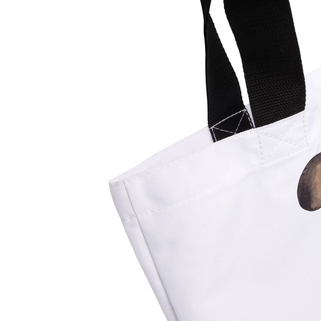 Shopper Hund entspannt Beutel, Einkaufstasche, Tasche, Strandtasche, Einkaufsbeutel, Shopper, Schultasche, Freizeittasche, Tragebeutel, Schulbeutel, Alltagstasche, Hund, Hundemotiv, Haustier, Hunderasse, Tierliebhaber, Hundebesitzer, Sprüche, schwarzer Hund, Hundeliebe, Liebe, Hundeglück