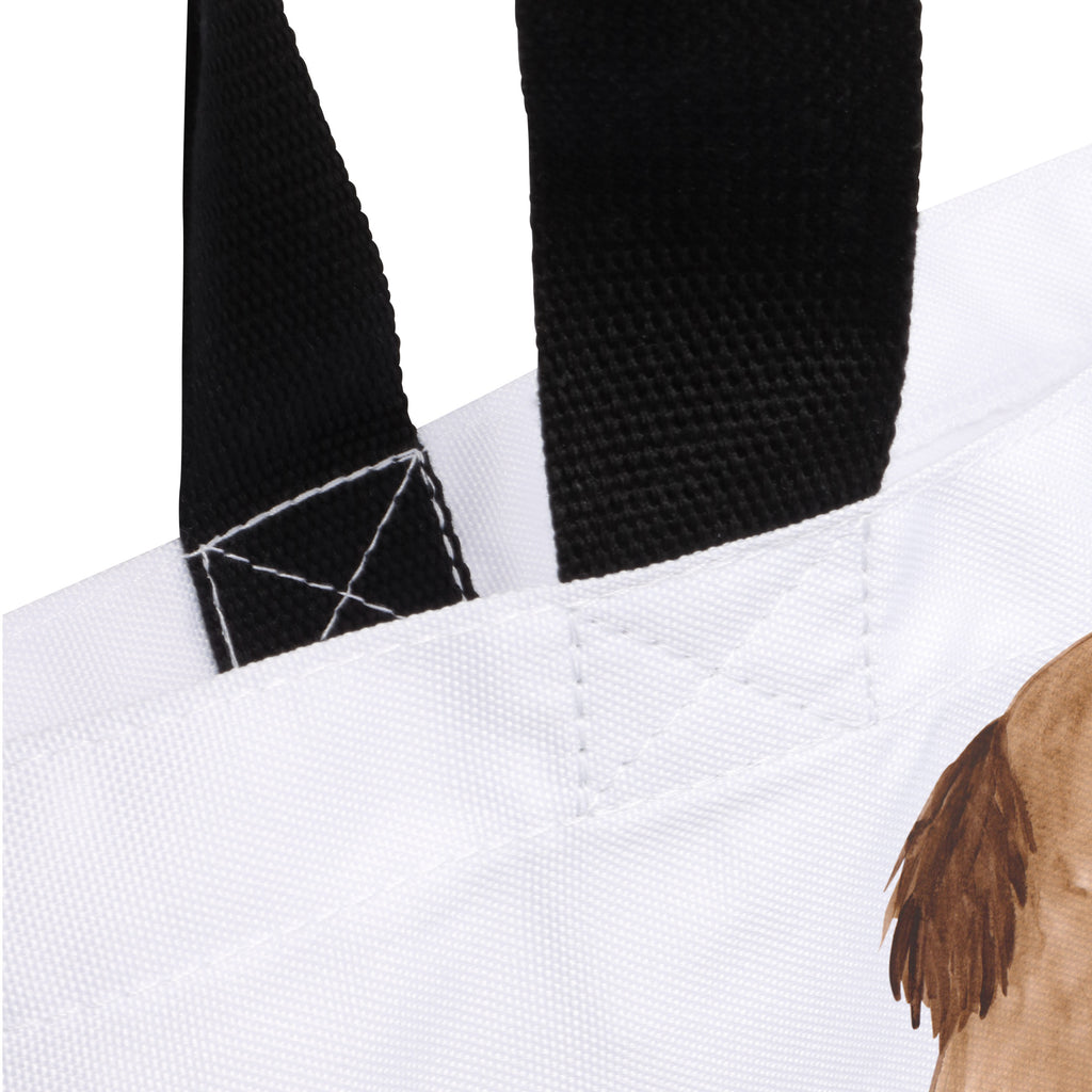 Shopper Hund Kleeblatt Beutel, Einkaufstasche, Tasche, Strandtasche, Einkaufsbeutel, Shopper, Schultasche, Freizeittasche, Tragebeutel, Schulbeutel, Alltagstasche, Hund, Hundemotiv, Haustier, Hunderasse, Tierliebhaber, Hundebesitzer, Sprüche, Kleeblatt, Glück, Tagträume, Motivation, Neuanfang, Geschenk, Glücksbringer, Selbstliebe, Achtsamkeit