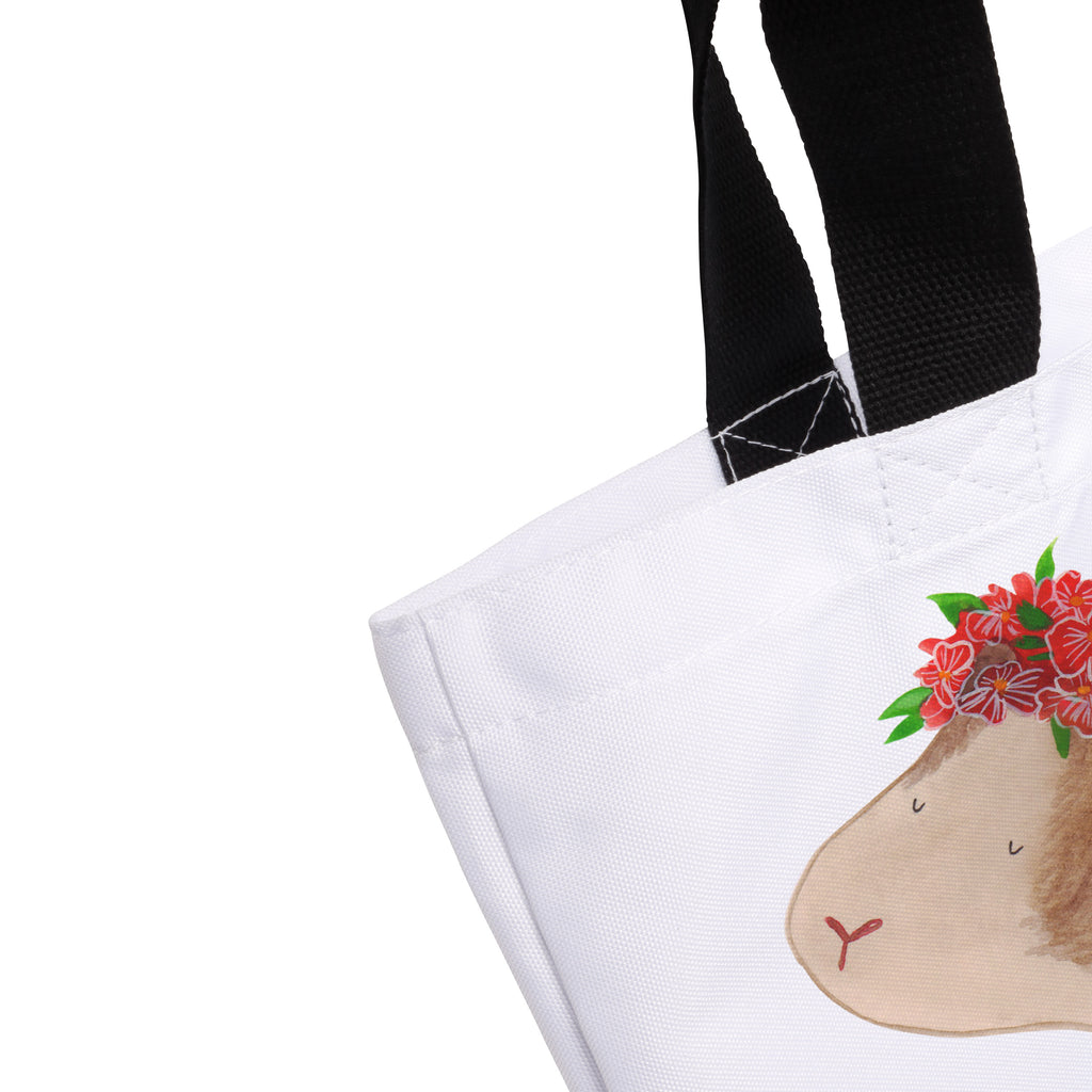Shopper Meerschweinchen weise Beutel, Einkaufstasche, Tasche, Strandtasche, Einkaufsbeutel, Shopper, Schultasche, Freizeittasche, Tragebeutel, Schulbeutel, Alltagstasche, Tiermotive, Gute Laune, lustige Sprüche, Tiere, Meerschweinchen, Meerie, Meeries, Wunder, Blumenkind, Realität, Spruch, Weisheit, Motivation, Wunderland