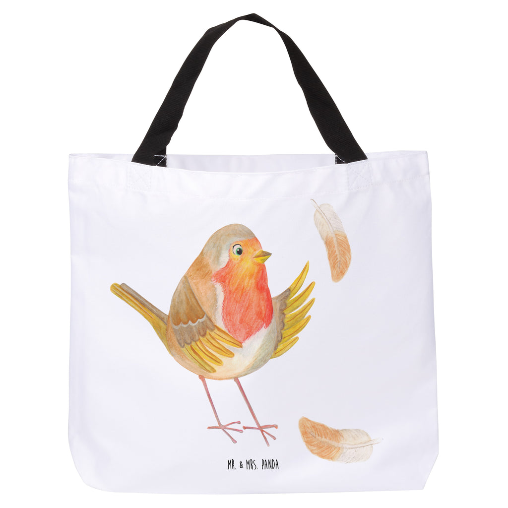 Shopper Rotkehlchen mit Federn Beutel, Einkaufstasche, Tasche, Strandtasche, Einkaufsbeutel, Shopper, Schultasche, Freizeittasche, Tragebeutel, Schulbeutel, Alltagstasche, Tiermotive, Gute Laune, lustige Sprüche, Tiere, What if i fall, Rotkehlchen, Spruch Motivation, Spruch Mut, Vogel, Motivation Sprüche, Motivationsbilder, fliegen
