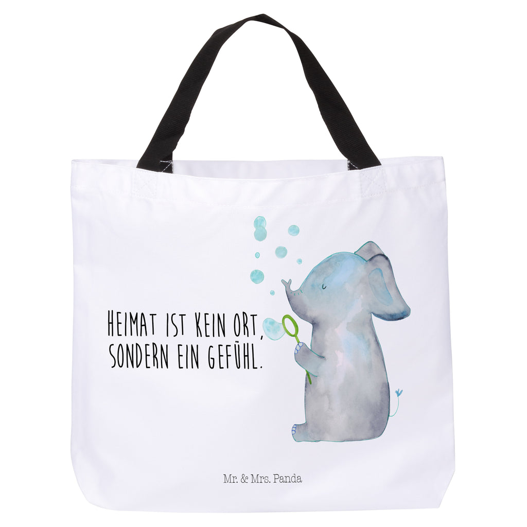 Shopper Elefant Seifenblasen Beutel, Einkaufstasche, Tasche, Strandtasche, Einkaufsbeutel, Shopper, Schultasche, Freizeittasche, Tragebeutel, Schulbeutel, Alltagstasche, Tiermotive, Gute Laune, lustige Sprüche, Tiere, Elefant, Elefanten, Dickhäter, Rüsseltier, Seifenblasen, Liebe, Heimat, Gefühl. Daheim, Liebesbeweis, Liebesspruch