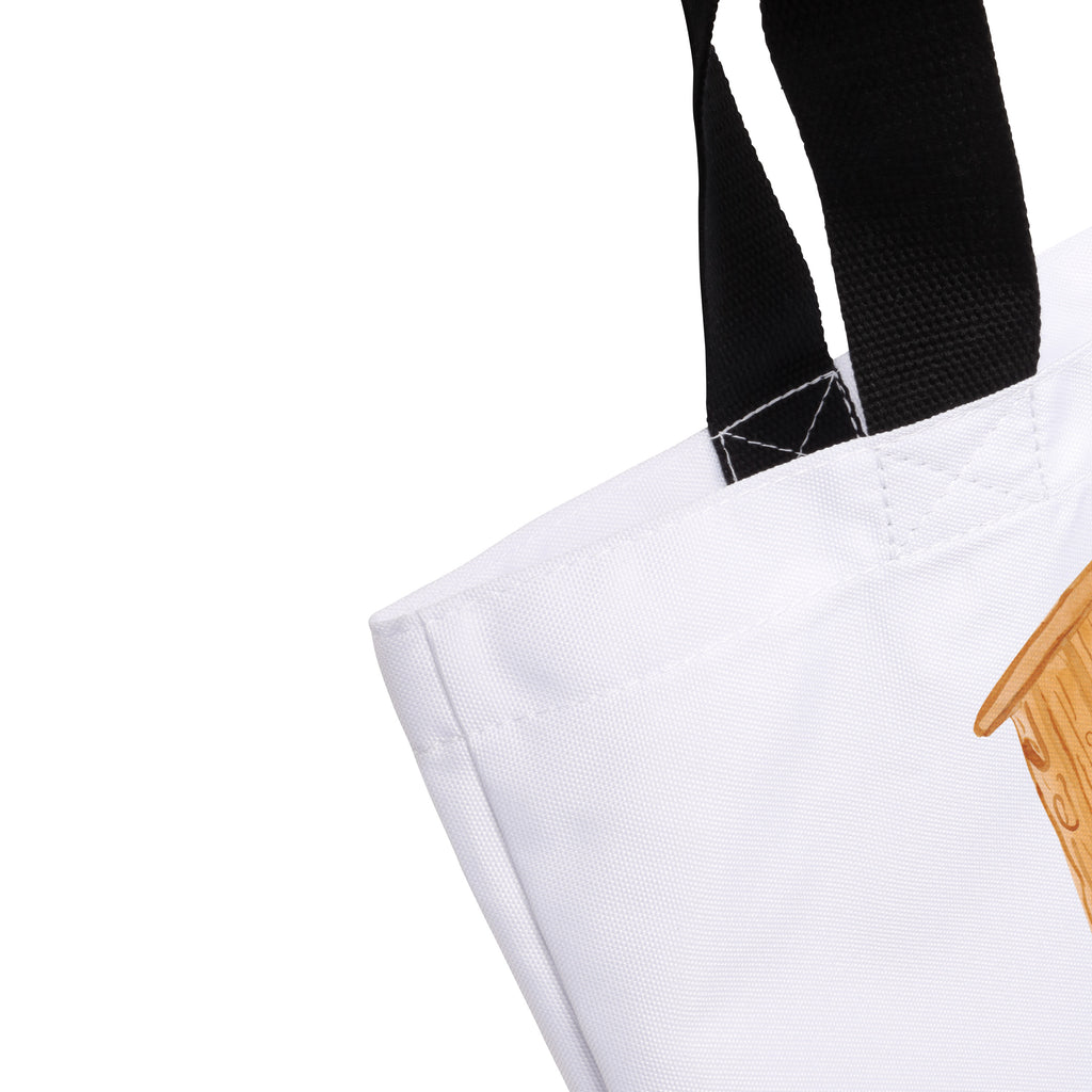 Shopper Vogelhaus Beutel, Einkaufstasche, Tasche, Strandtasche, Einkaufsbeutel, Shopper, Schultasche, Freizeittasche, Tragebeutel, Schulbeutel, Alltagstasche, Tiermotive, Gute Laune, lustige Sprüche, Tiere, Vogel, Vögel, Vogelhaus, Vogelhäuschen, Home sweet home, Zuhause, Nest, Eigenheim, Familie, Wohnung, Haus, unser Haus, Lieblingsort, Castle