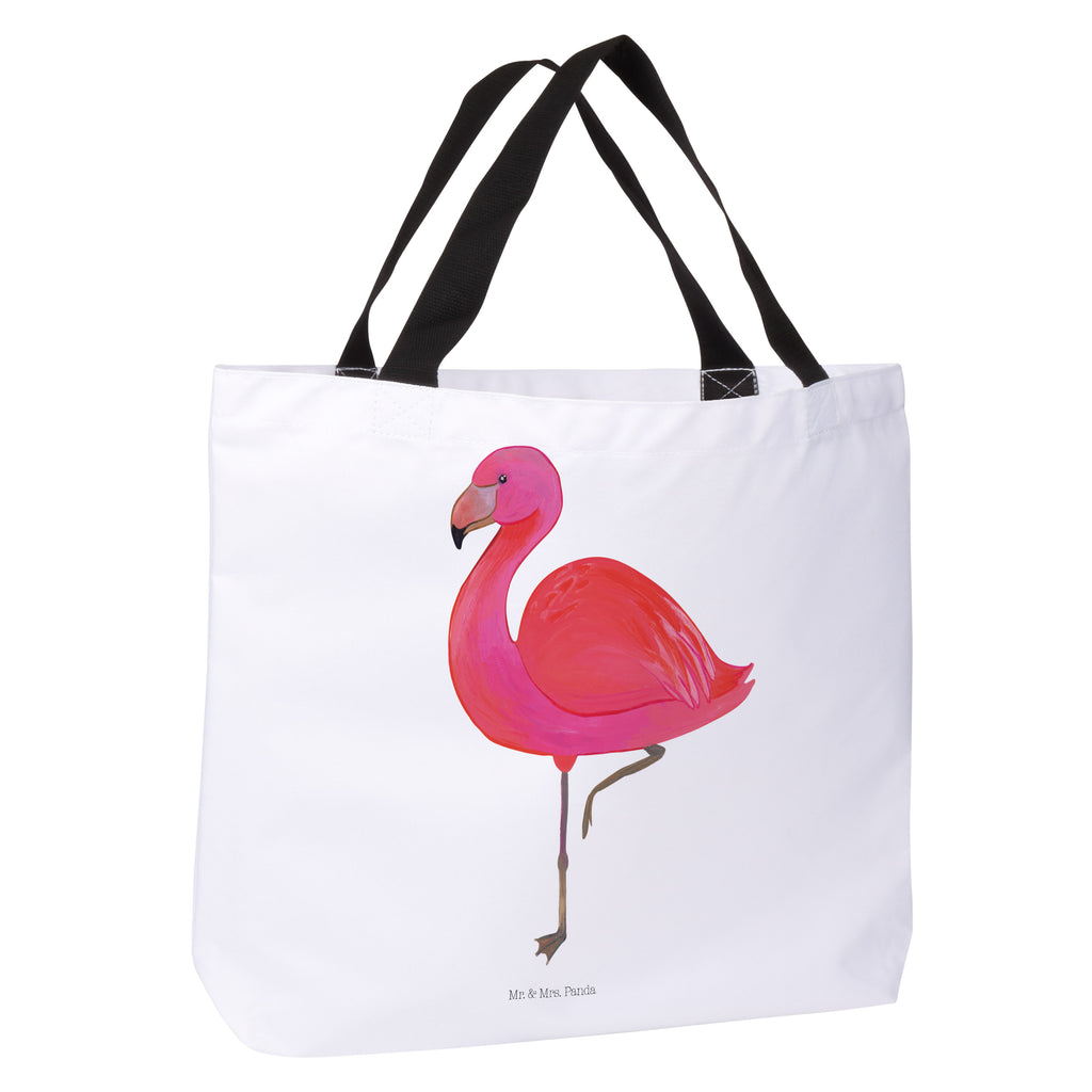 Shopper Flamingo classic Beutel, Einkaufstasche, Tasche, Strandtasche, Einkaufsbeutel, Shopper, Schultasche, Freizeittasche, Tragebeutel, Schulbeutel, Alltagstasche, Flamingo, Einzigartig, Selbstliebe, Stolz, ich, für mich, Spruch, Freundin, Freundinnen, Außenseiter, Sohn, Tochter, Geschwister