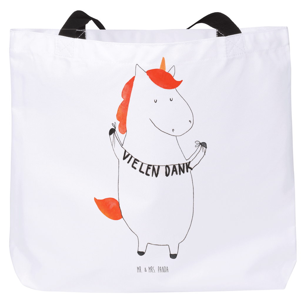 Shopper Einhorn Vielen Dank Beutel, Einkaufstasche, Tasche, Strandtasche, Einkaufsbeutel, Shopper, Schultasche, Freizeittasche, Tragebeutel, Schulbeutel, Alltagstasche, Einhorn, Einhörner, Einhorn Deko, Pegasus, Unicorn, Danke, vielen Dank, Dankeschön, Danksagung