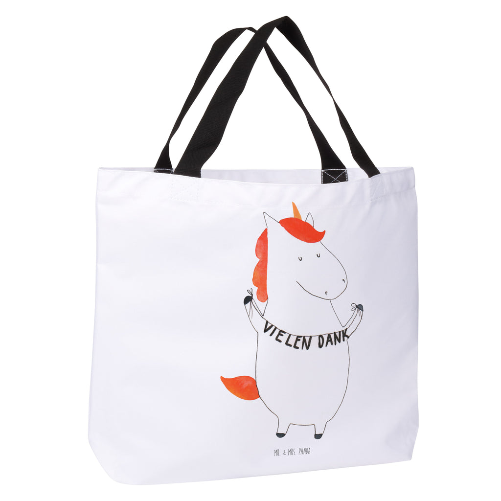 Shopper Einhorn Vielen Dank Beutel, Einkaufstasche, Tasche, Strandtasche, Einkaufsbeutel, Shopper, Schultasche, Freizeittasche, Tragebeutel, Schulbeutel, Alltagstasche, Einhorn, Einhörner, Einhorn Deko, Pegasus, Unicorn, Danke, vielen Dank, Dankeschön, Danksagung