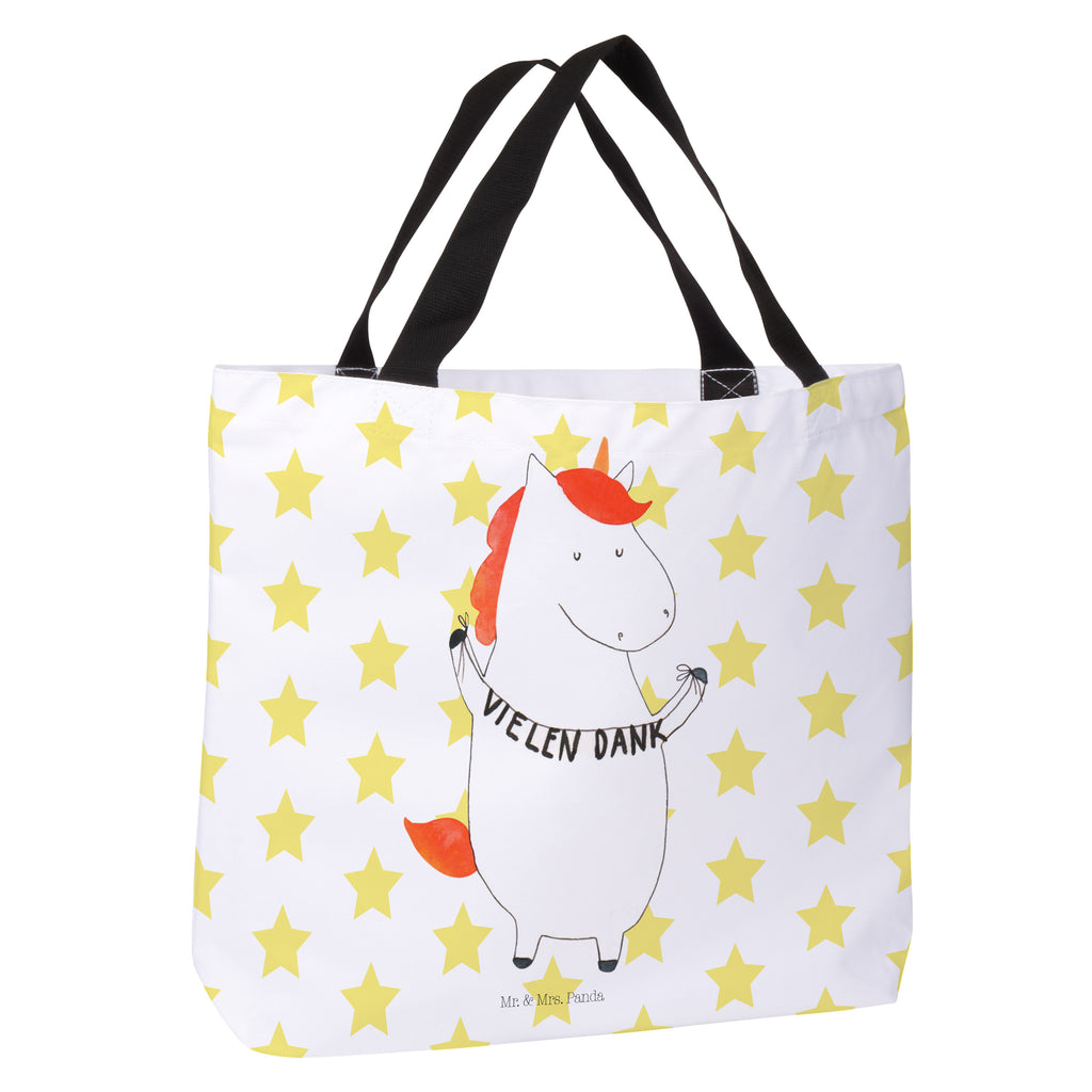 Shopper Einhorn Vielen Dank Beutel, Einkaufstasche, Tasche, Strandtasche, Einkaufsbeutel, Shopper, Schultasche, Freizeittasche, Tragebeutel, Schulbeutel, Alltagstasche, Einhorn, Einhörner, Einhorn Deko, Pegasus, Unicorn, Danke, vielen Dank, Dankeschön, Danksagung