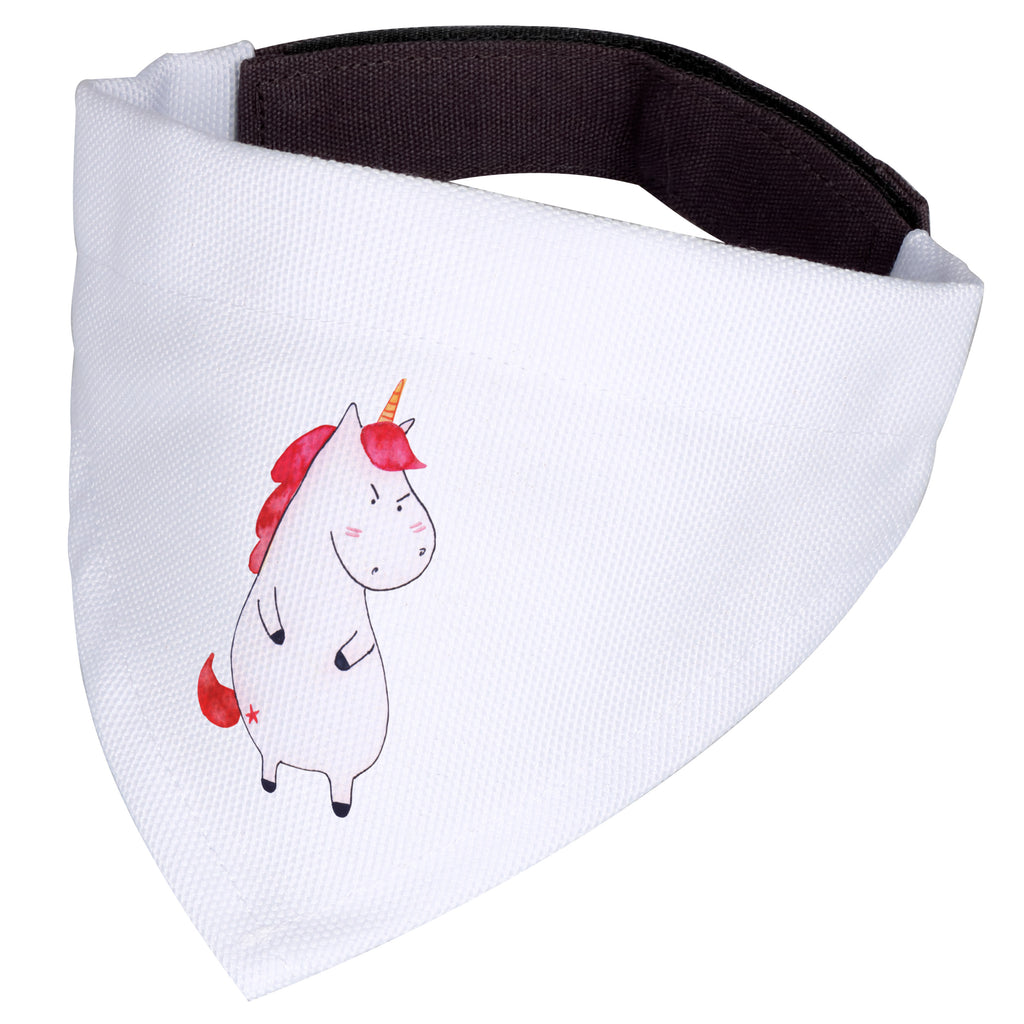 Hundehalstuch M Einhorn wütend Hundehalstuch, Halstuch, Hunde, Tuch, mittel, mittelgroße Hunde, Einhorn, Einhörner, Einhorn Deko, Pegasus, Unicorn, Realität, Ansage, lustlos, nein, Büro, Arbeit, wütend, dumme Fragen, lustig, Spaß, Geschenk