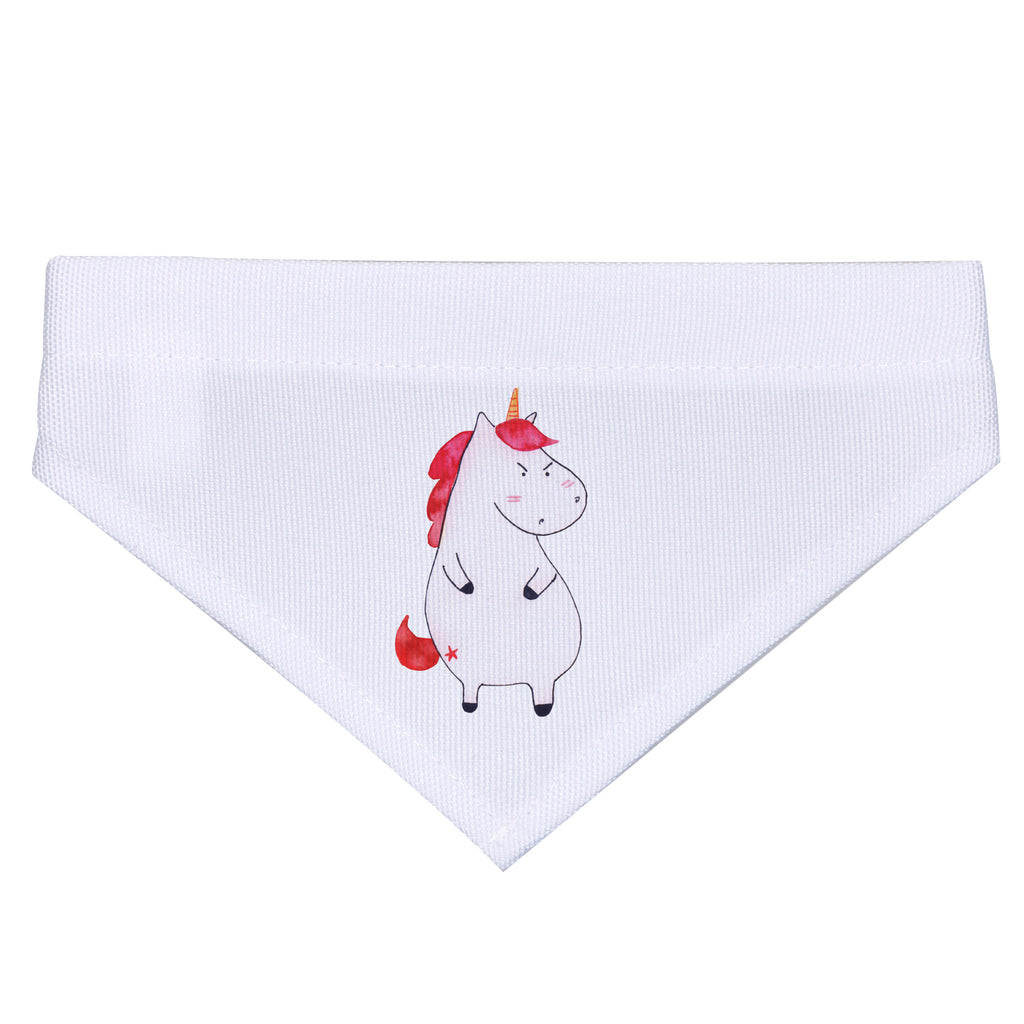 Hundehalstuch M Einhorn wütend Hundehalstuch, Halstuch, Hunde, Tuch, mittel, mittelgroße Hunde, Einhorn, Einhörner, Einhorn Deko, Pegasus, Unicorn, Realität, Ansage, lustlos, nein, Büro, Arbeit, wütend, dumme Fragen, lustig, Spaß, Geschenk