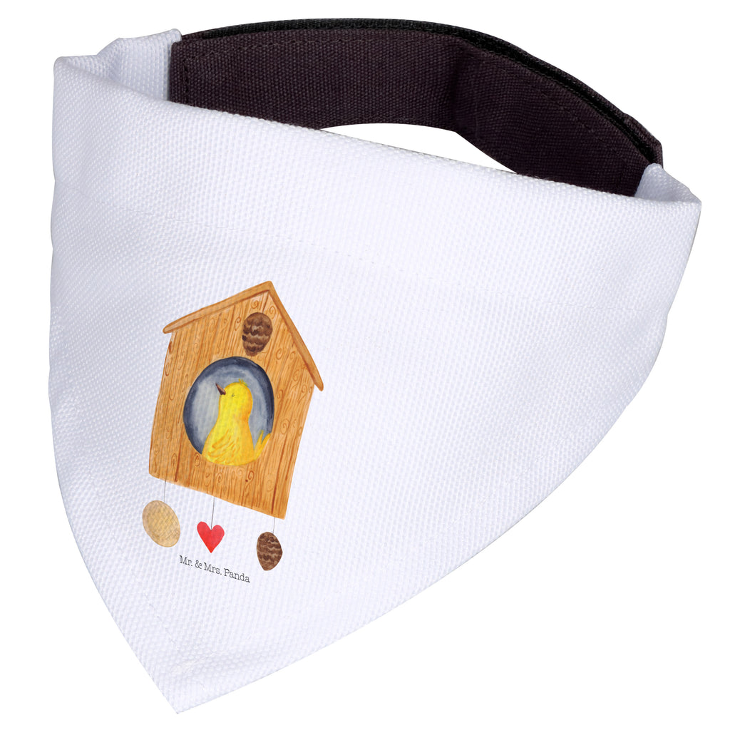 Hundehalstuch S Vogelhaus sweet Home Hundehalstuch, Halstuch, Hunde, Tuch, klein, kleine Hunde, Tiermotive, Gute Laune, lustige Sprüche, Tiere, Vogelhaus, Vogel, Home sweet Home, Einzug, Umzug, Geschenk, Einzugsgeschenk, Hausbau, Haus