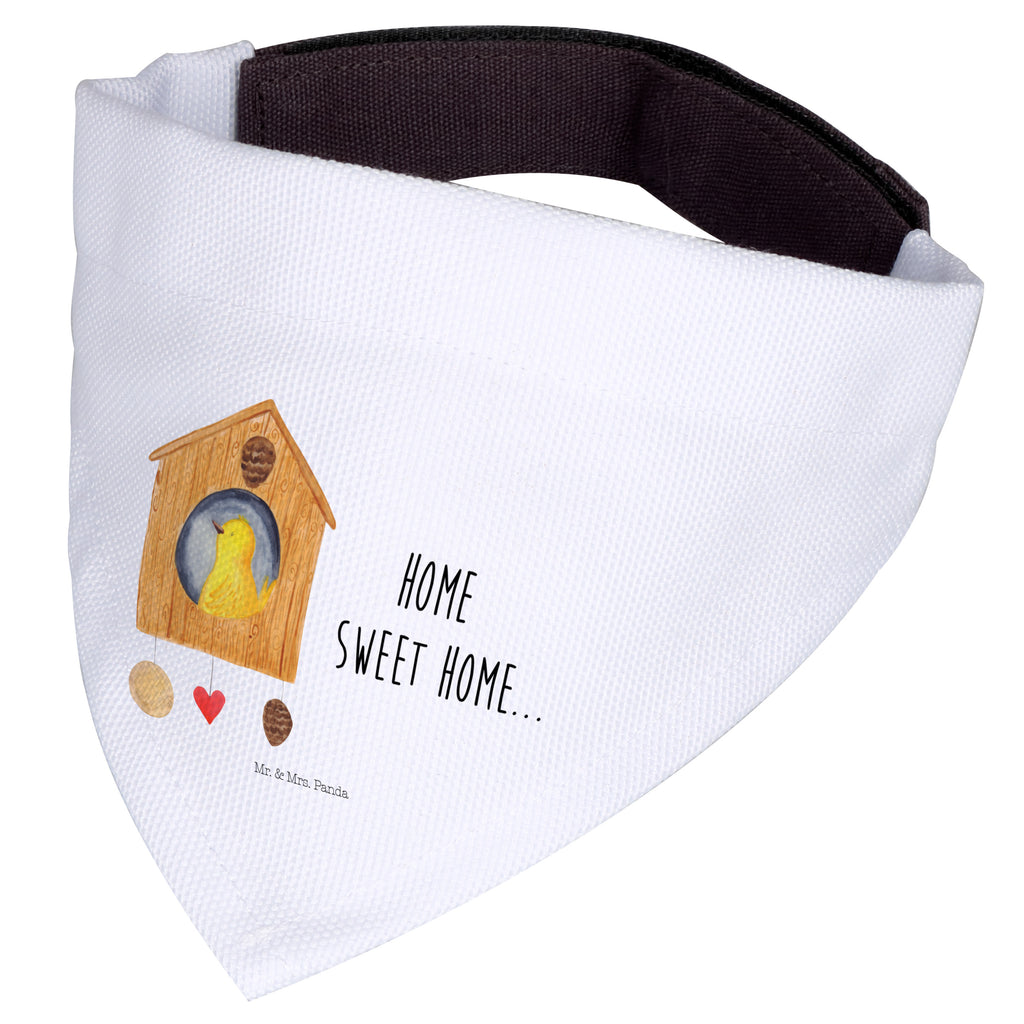 Hundehalstuch S Vogelhaus sweet Home Hundehalstuch, Halstuch, Hunde, Tuch, klein, kleine Hunde, Tiermotive, Gute Laune, lustige Sprüche, Tiere, Vogelhaus, Vogel, Home sweet Home, Einzug, Umzug, Geschenk, Einzugsgeschenk, Hausbau, Haus