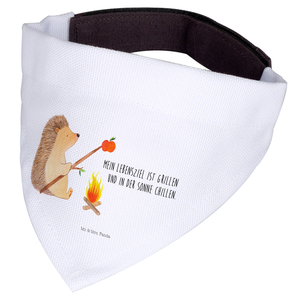 Hundehalstuch S Igel grillt Hundehalstuch, Halstuch, Hunde, Tuch, klein, kleine Hunde, Tiermotive, Gute Laune, lustige Sprüche, Tiere, Igel, Grillen, Ziele, Motivation, arbeitslos, Sinn des Lebens, Spruch