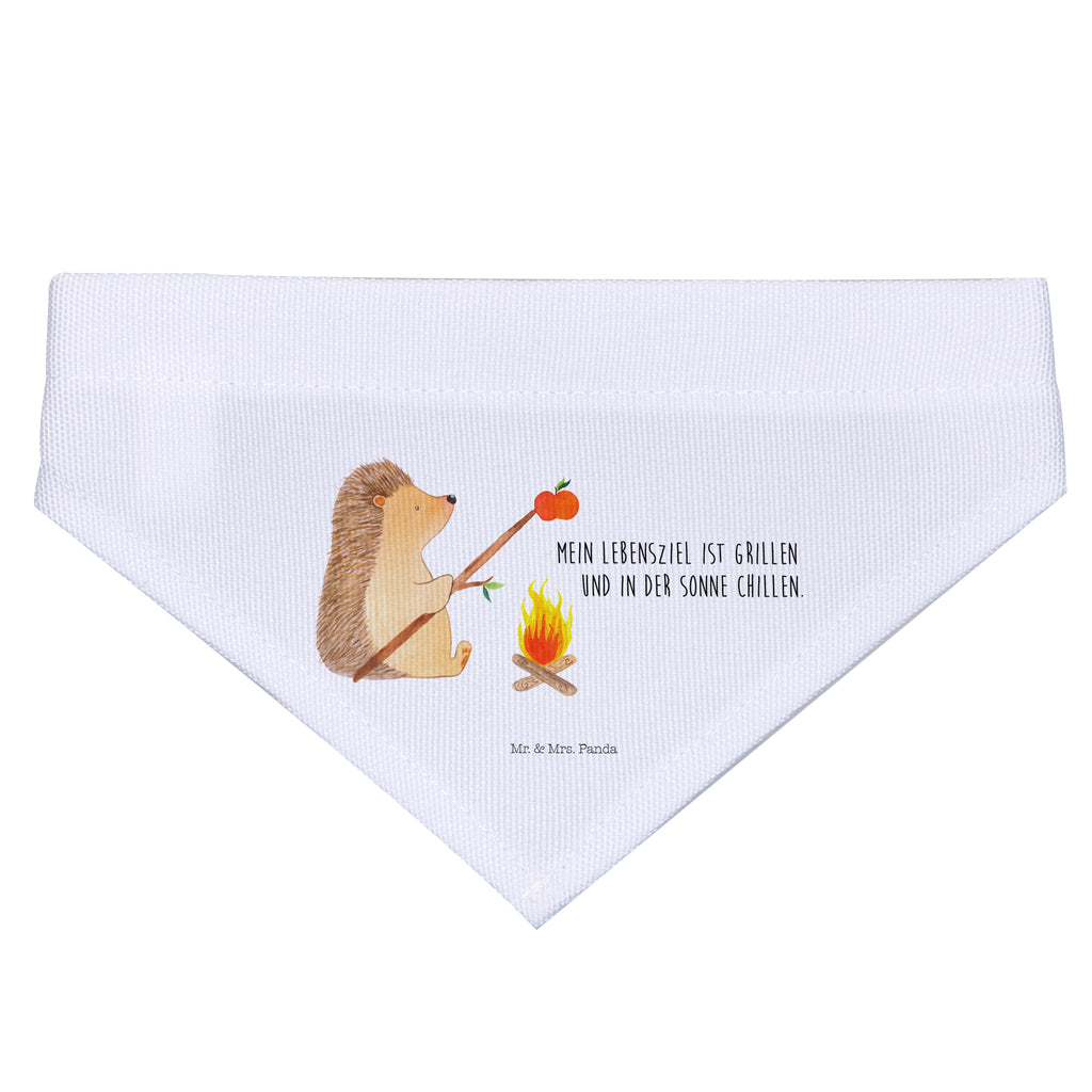 Hundehalstuch S Igel grillt Hundehalstuch, Halstuch, Hunde, Tuch, klein, kleine Hunde, Tiermotive, Gute Laune, lustige Sprüche, Tiere, Igel, Grillen, Ziele, Motivation, arbeitslos, Sinn des Lebens, Spruch