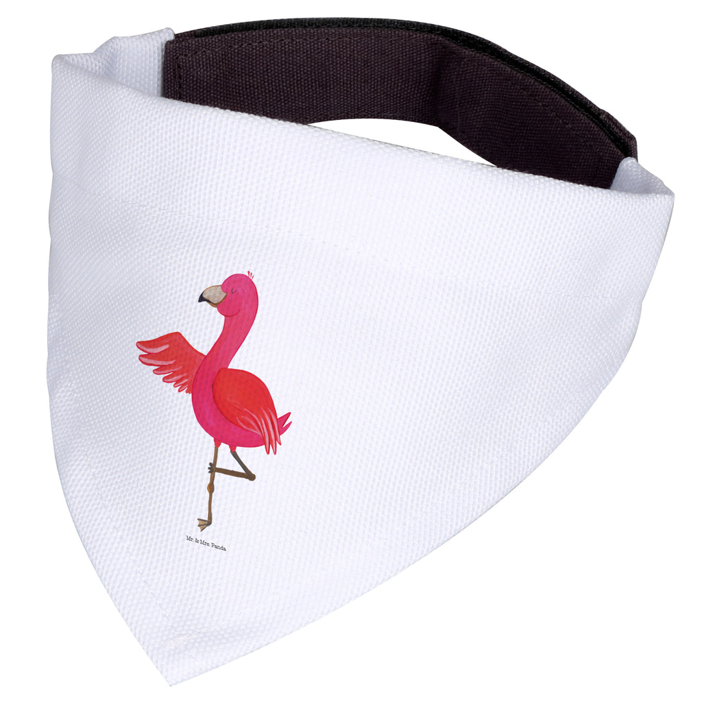 Hundehalstuch S Flamingo Yoga Hundehalstuch, Halstuch, Hunde, Tuch, klein, kleine Hunde, Flamingo, Vogel, Yoga, Namaste, Achtsamkeit, Yoga-Übung, Entspannung, Ärger, Aufregen, Tiefenentspannung