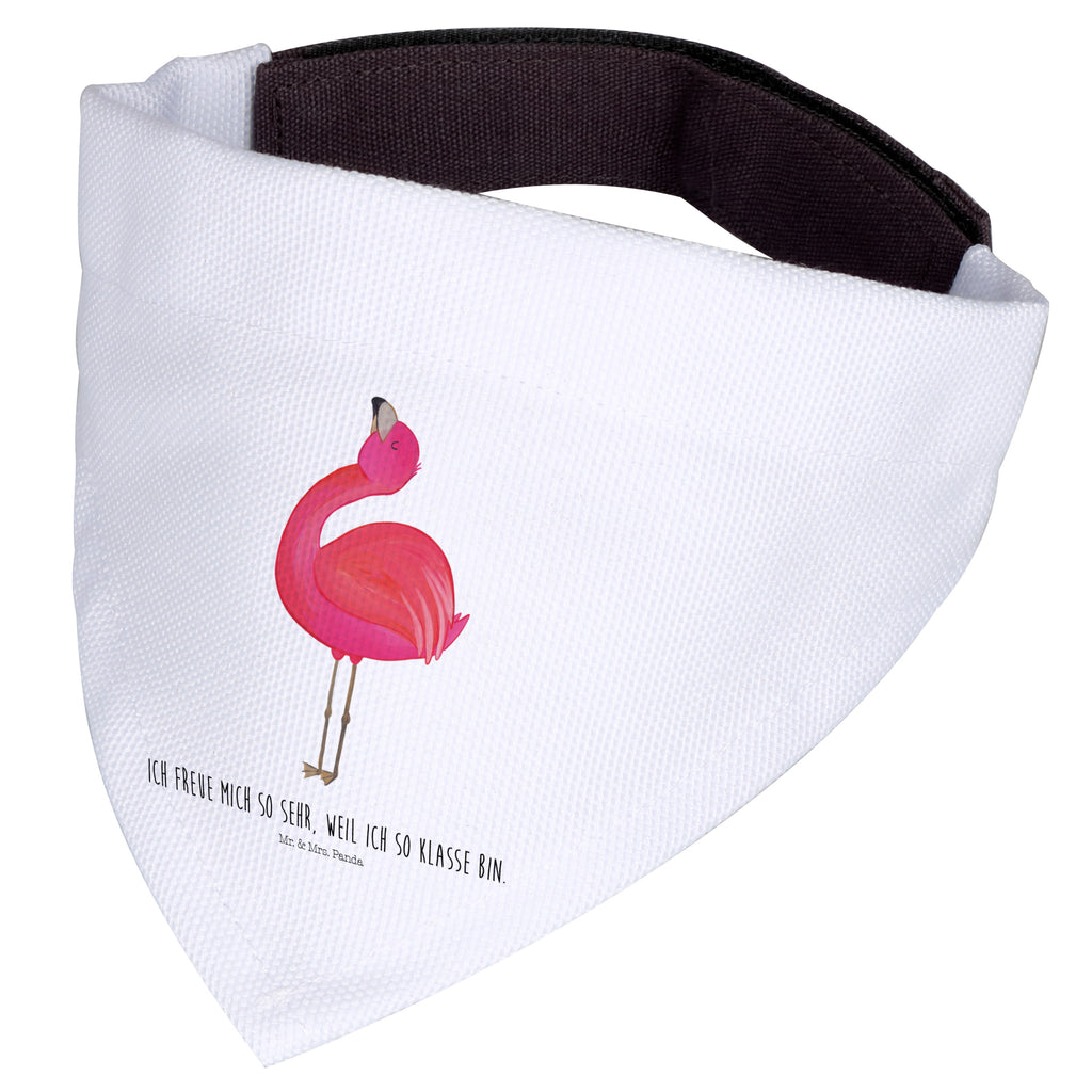 Hundehalstuch S Flamingo stolz Hundehalstuch, Halstuch, Hunde, Tuch, klein, kleine Hunde, Flamingo, stolz, Freude, Selbstliebe, Selbstakzeptanz, Freundin, beste Freundin, Tochter, Mama, Schwester
