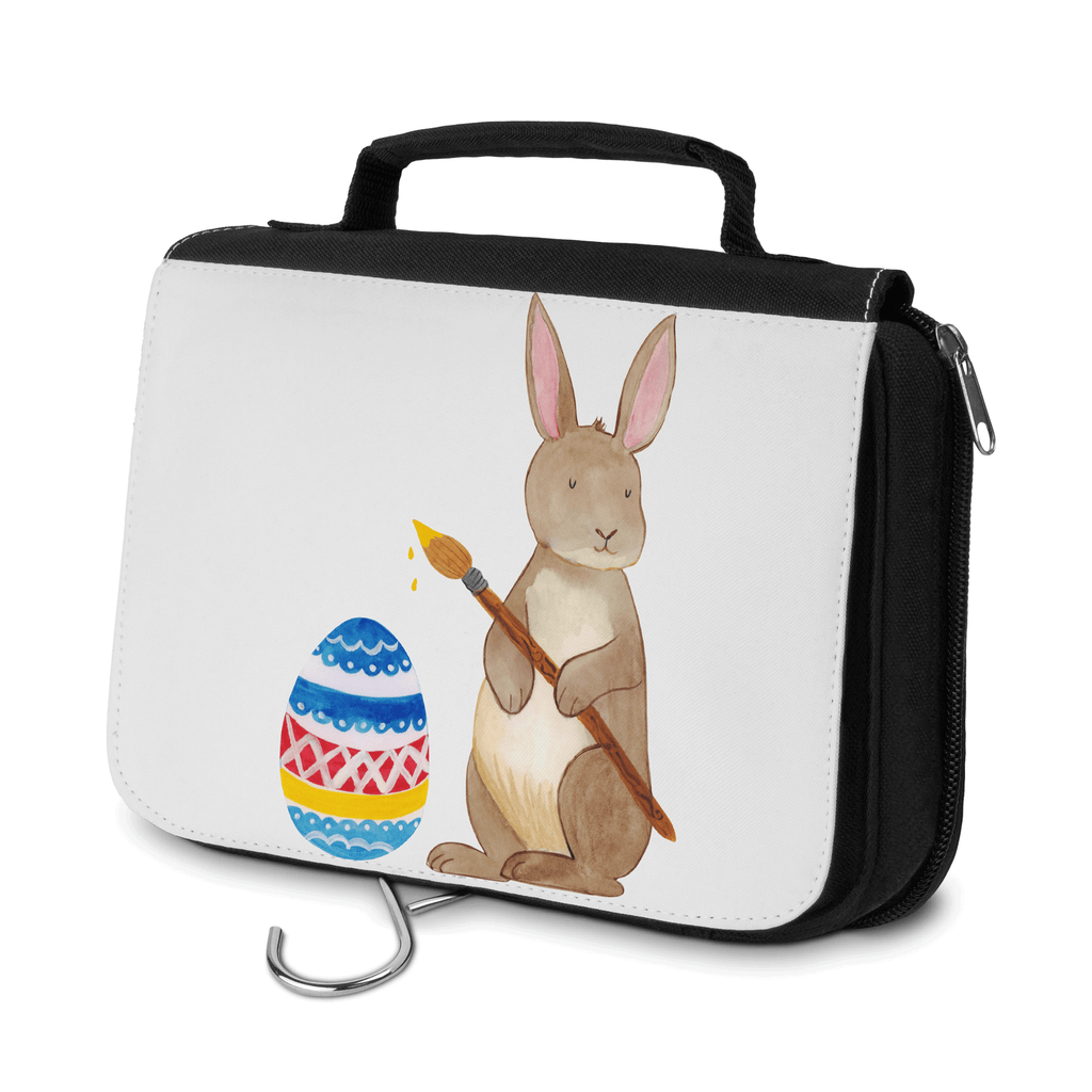 Kulturbeutel Hase Eiermalen Kulturbeutel, Zum Aufhängen, Waschtasche, Kosmetiktasche, Damen, Herren, Aufbewahrungstasche, Schminktasche, Kosmetikbeutel, Organizer, Kulturtasche, Schminkutensil, Ostern, Osterhase, Ostergeschenke, Osternest, Osterdeko, Geschenk zu Ostern, Frohe Ostern, Ostergrüße, Osterblume, Osterei, bemalte Ostereier, Hase, Kaninchen, Eiermalen