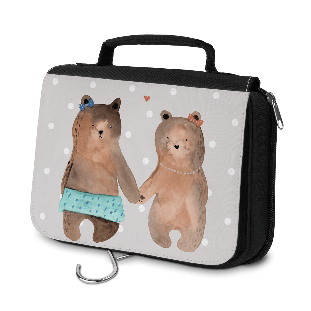 Kulturbeutel Bär Freundin Kulturbeutel, Zum Aufhängen, Waschtasche, Kosmetiktasche, Damen, Herren, Aufbewahrungstasche, Schminktasche, Kosmetikbeutel, Organizer, Kulturtasche, Schminkutensil, Bär, Teddy, Teddybär, Bär Freundin Beste Freund Liebe Liebesbeweis Verliebt Kumpel Kumpeliene