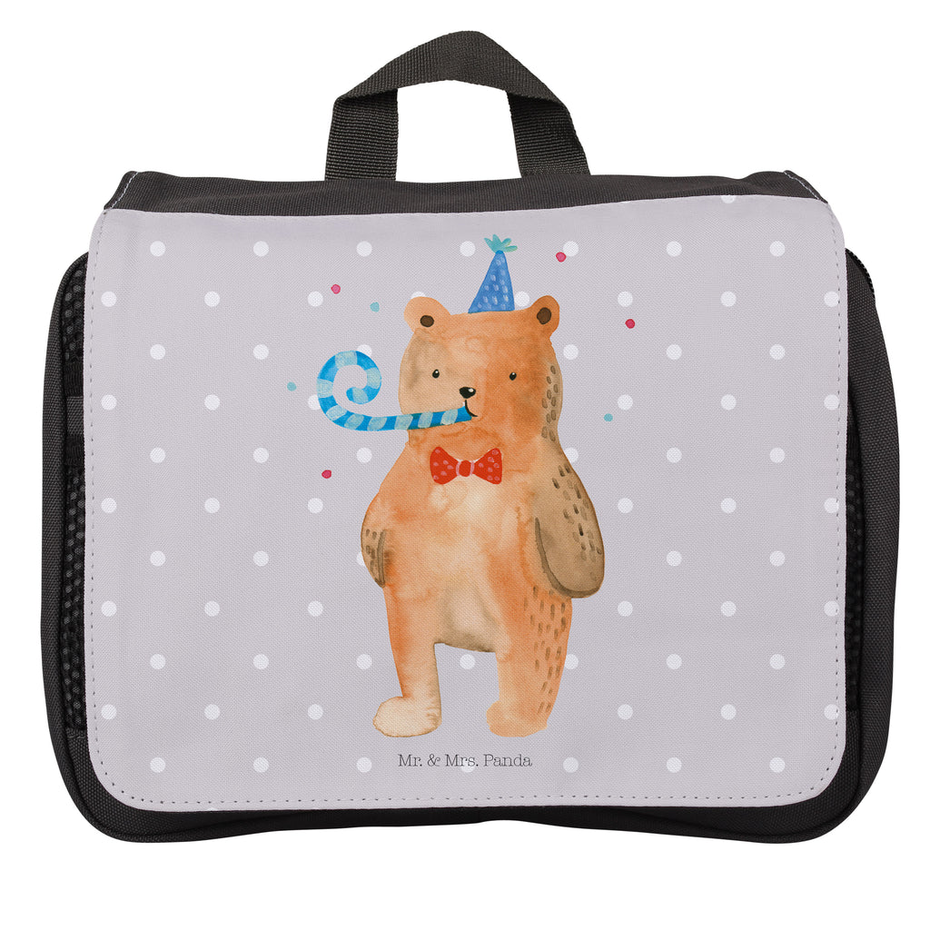Kulturbeutel Birthday Bär Kulturbeutel, Zum Aufhängen, Waschtasche, Kosmetiktasche, Damen, Herren, Aufbewahrungstasche, Schminktasche, Kosmetikbeutel, Organizer, Kulturtasche, Schminkutensil, Bär, Teddy, Teddybär, Happy Birthday, Alles Gute, Glückwunsch, Geburtstag