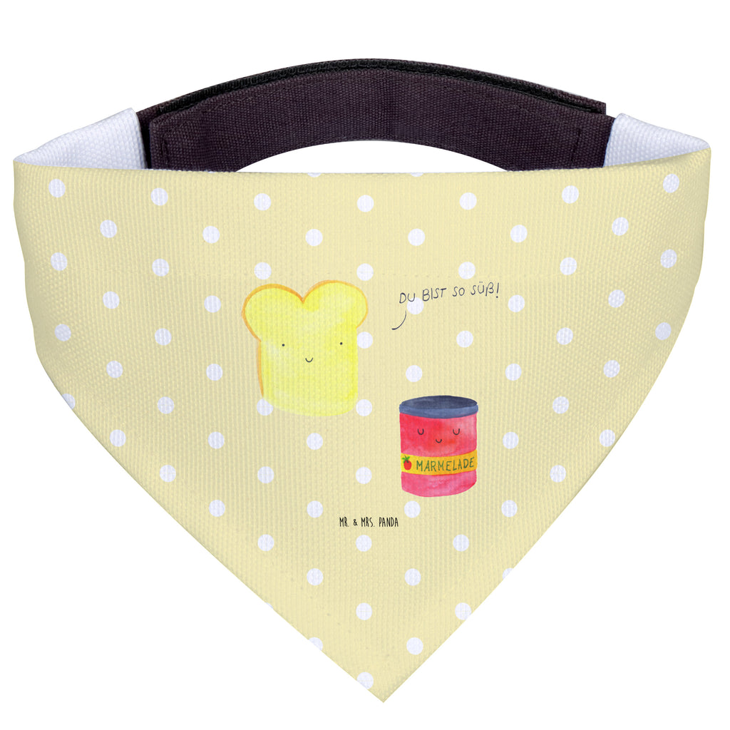 Hundehalstuch L Toast & Marmelade Hundehalstuch, Halstuch, Hunde, Tuch, mittel, mittelgroße Hunde, Tiermotive, Gute Laune, lustige Sprüche, Tiere, Toast, Marmelade, Dreamteam, süße Postkarte, süß, Küche Deko, Küche Spruch, Frühstück Einladung, Brot, Toastbrot