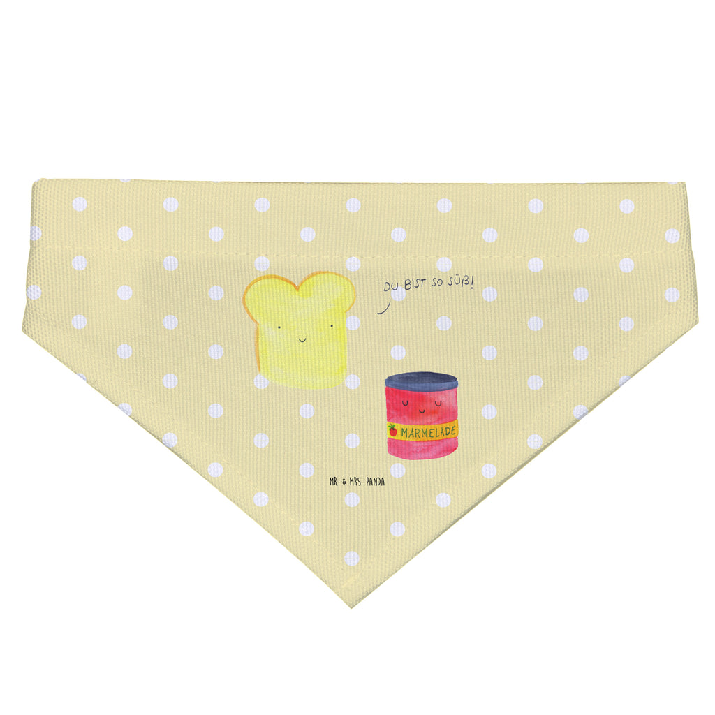 Hundehalstuch L Toast & Marmelade Hundehalstuch, Halstuch, Hunde, Tuch, mittel, mittelgroße Hunde, Tiermotive, Gute Laune, lustige Sprüche, Tiere, Toast, Marmelade, Dreamteam, süße Postkarte, süß, Küche Deko, Küche Spruch, Frühstück Einladung, Brot, Toastbrot