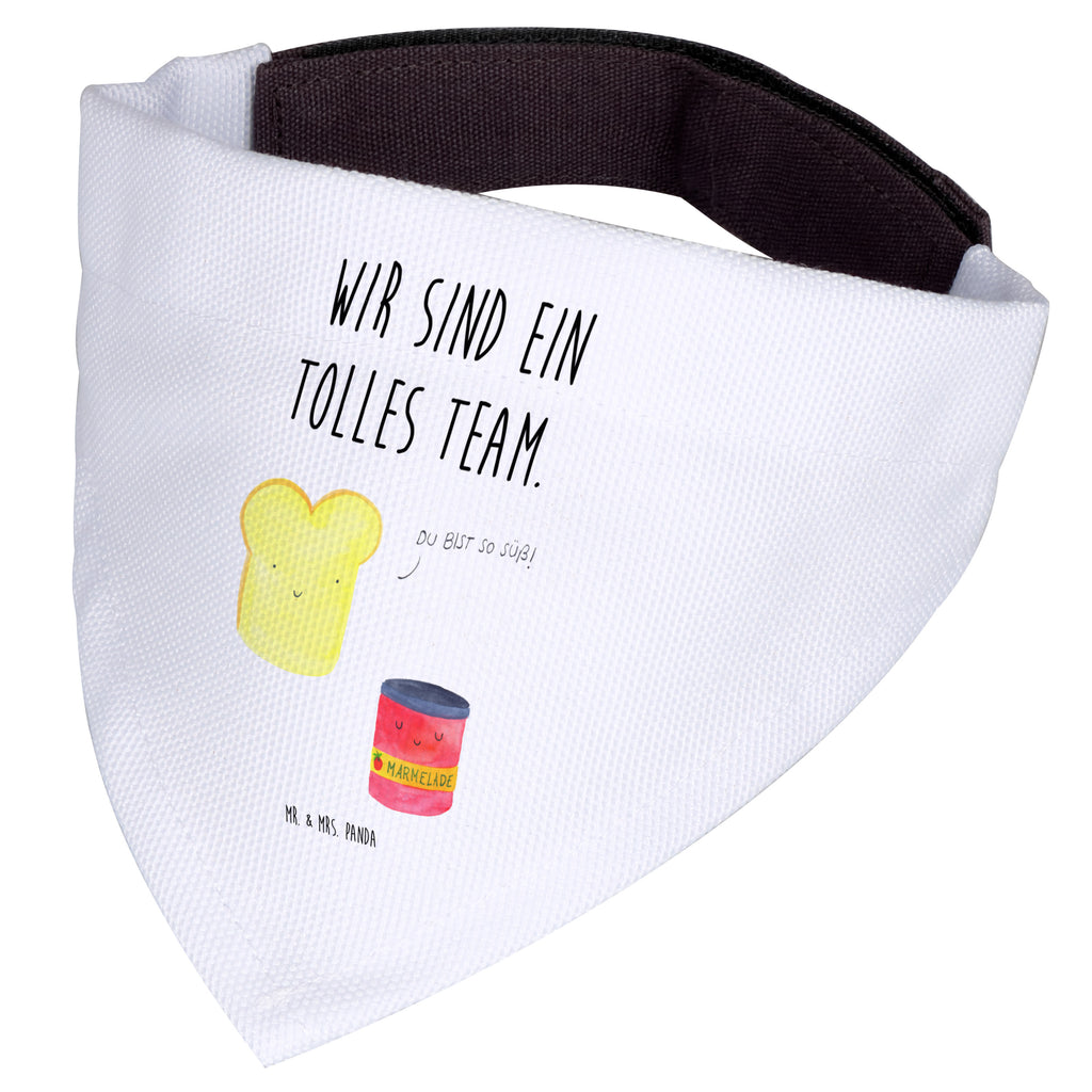 Hundehalstuch L Toast & Marmelade Hundehalstuch, Halstuch, Hunde, Tuch, mittel, mittelgroße Hunde, Tiermotive, Gute Laune, lustige Sprüche, Tiere, Toast, Marmelade, Dreamteam, süße Postkarte, süß, Küche Deko, Küche Spruch, Frühstück Einladung, Brot, Toastbrot