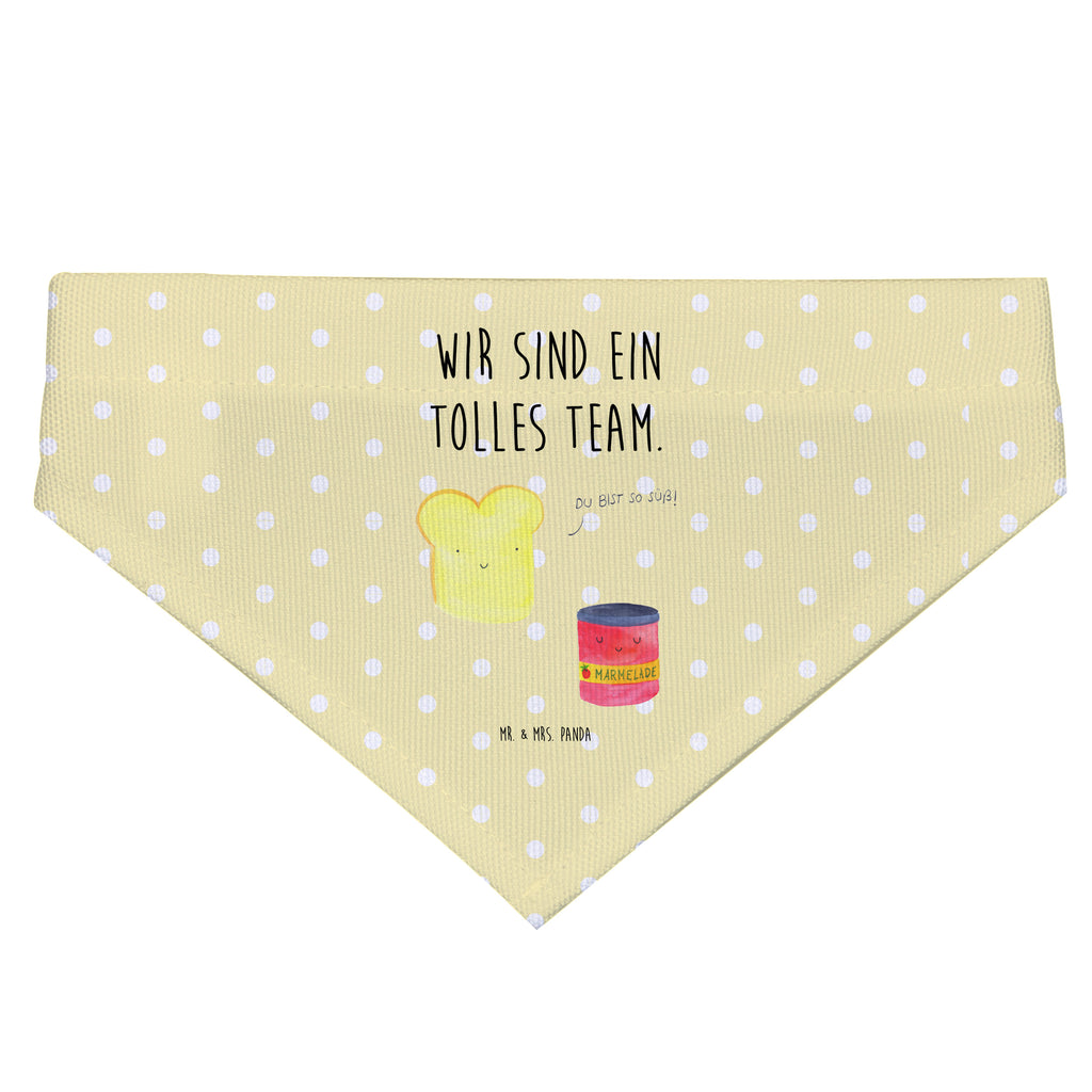 Hundehalstuch L Toast & Marmelade Hundehalstuch, Halstuch, Hunde, Tuch, mittel, mittelgroße Hunde, Tiermotive, Gute Laune, lustige Sprüche, Tiere, Toast, Marmelade, Dreamteam, süße Postkarte, süß, Küche Deko, Küche Spruch, Frühstück Einladung, Brot, Toastbrot