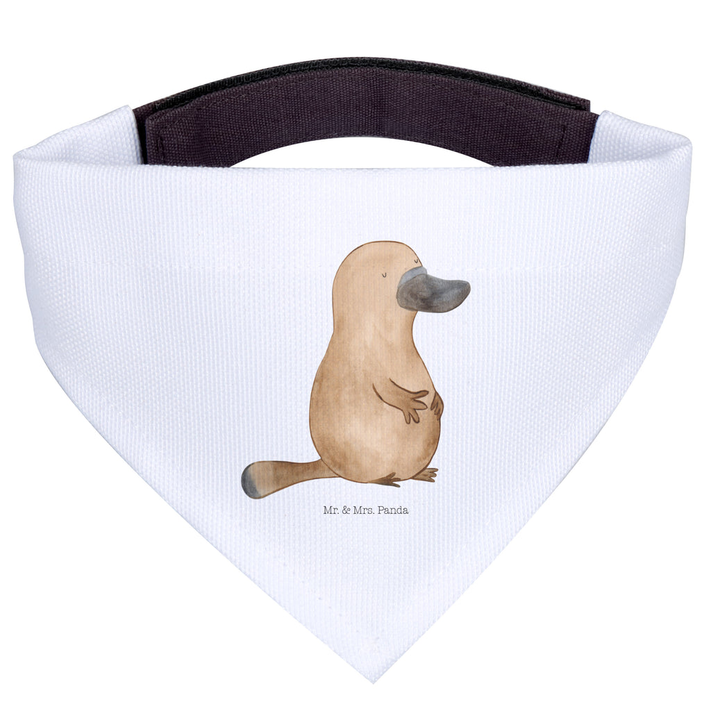 Hundehalstuch S Schnabeltier mutig Hundehalstuch, Halstuch, Hunde, Tuch, klein, kleine Hunde, Meerestiere, Meer, Urlaub, Schnabeltier, Mut, mutig, Lebensweisheit, Schnabeltiere, Motivation, Training, Büro, Arbeit, Neuanfang, Neustart, Weltreise, Raodtrip