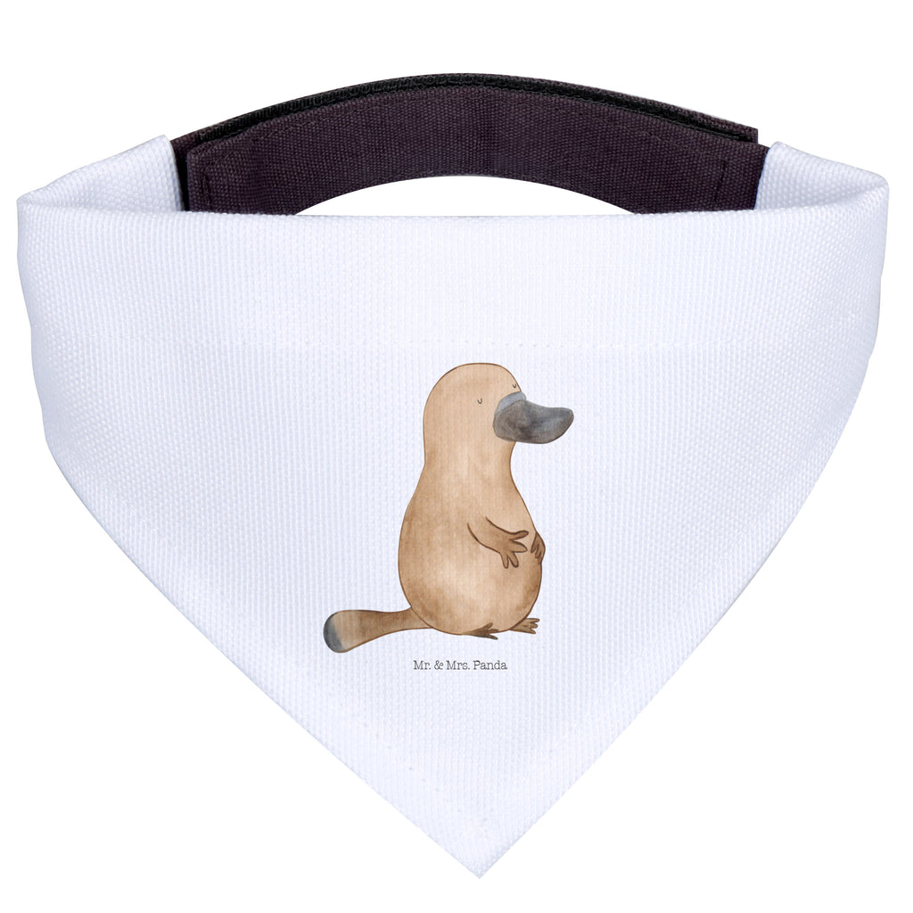 Hundehalstuch S Schnabeltier mutig Hundehalstuch, Halstuch, Hunde, Tuch, klein, kleine Hunde, Meerestiere, Meer, Urlaub, Schnabeltier, Mut, mutig, Lebensweisheit, Schnabeltiere, Motivation, Training, Büro, Arbeit, Neuanfang, Neustart, Weltreise, Raodtrip