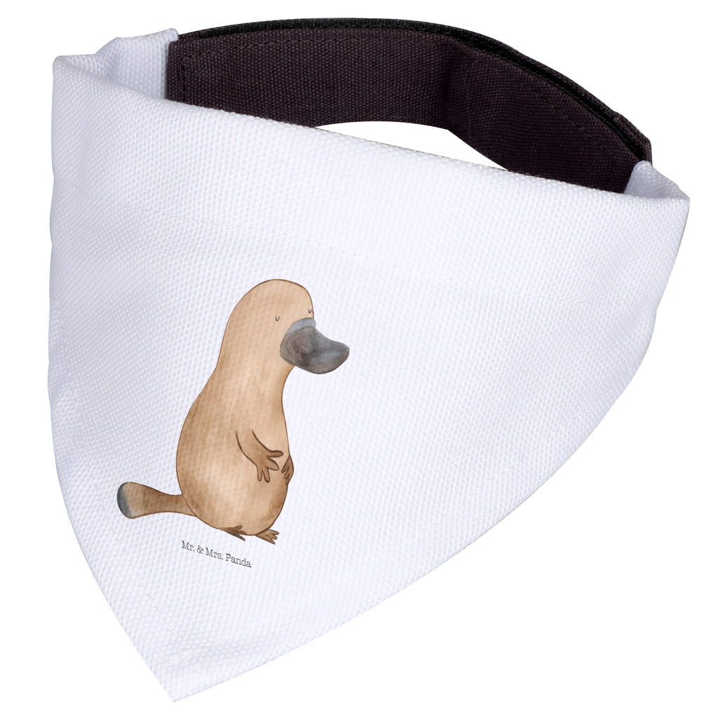 Hundehalstuch S Schnabeltier mutig Hundehalstuch, Halstuch, Hunde, Tuch, klein, kleine Hunde, Meerestiere, Meer, Urlaub, Schnabeltier, Mut, mutig, Lebensweisheit, Schnabeltiere, Motivation, Training, Büro, Arbeit, Neuanfang, Neustart, Weltreise, Raodtrip