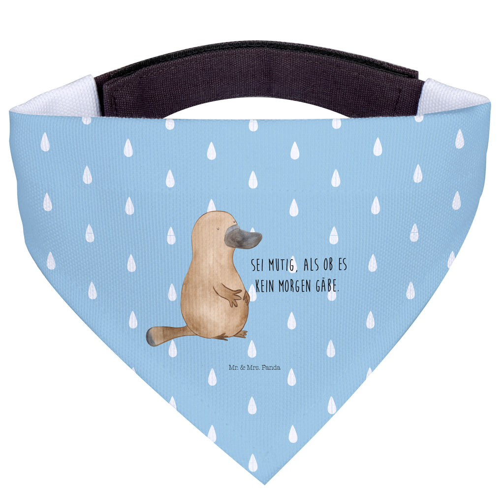 Hundehalstuch S Schnabeltier mutig Hundehalstuch, Halstuch, Hunde, Tuch, klein, kleine Hunde, Meerestiere, Meer, Urlaub, Schnabeltier, Mut, mutig, Lebensweisheit, Schnabeltiere, Motivation, Training, Büro, Arbeit, Neuanfang, Neustart, Weltreise, Raodtrip