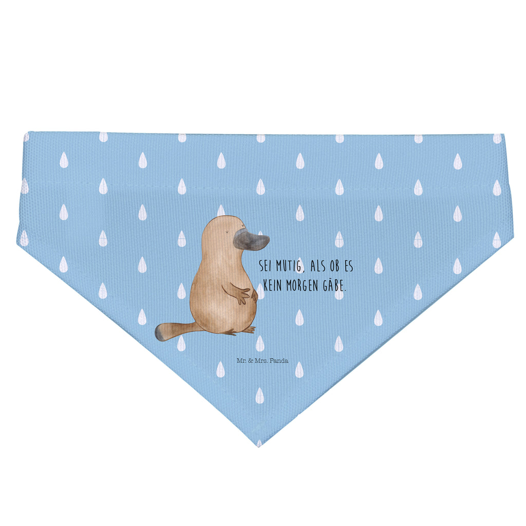 Hundehalstuch S Schnabeltier mutig Hundehalstuch, Halstuch, Hunde, Tuch, klein, kleine Hunde, Meerestiere, Meer, Urlaub, Schnabeltier, Mut, mutig, Lebensweisheit, Schnabeltiere, Motivation, Training, Büro, Arbeit, Neuanfang, Neustart, Weltreise, Raodtrip