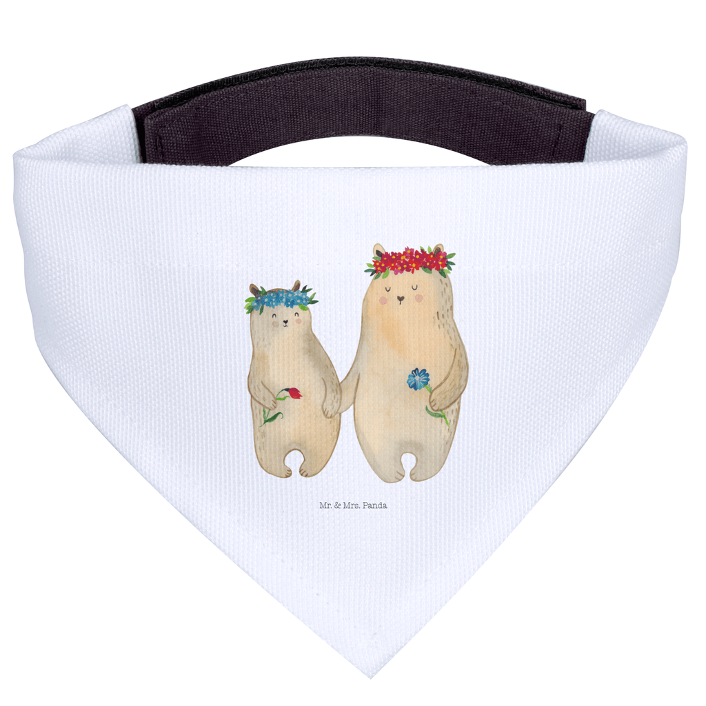 Hundehalstuch M Bären mit Blumenkranz Hundehalstuch, Halstuch, Hunde, Tuch, mittel, mittelgroße Hunde, Familie, Vatertag, Muttertag, Bruder, Schwester, Mama, Papa, Oma, Opa, Bär, Bären, Mutter, Mutti, Mami, Lieblingsmensch, Lieblingsmama, beste Mutter, weltbeste Mama, Geschenk Mama. Muttertag, Tochter, Kind, Kinder, Töchter, Family, Vorbild