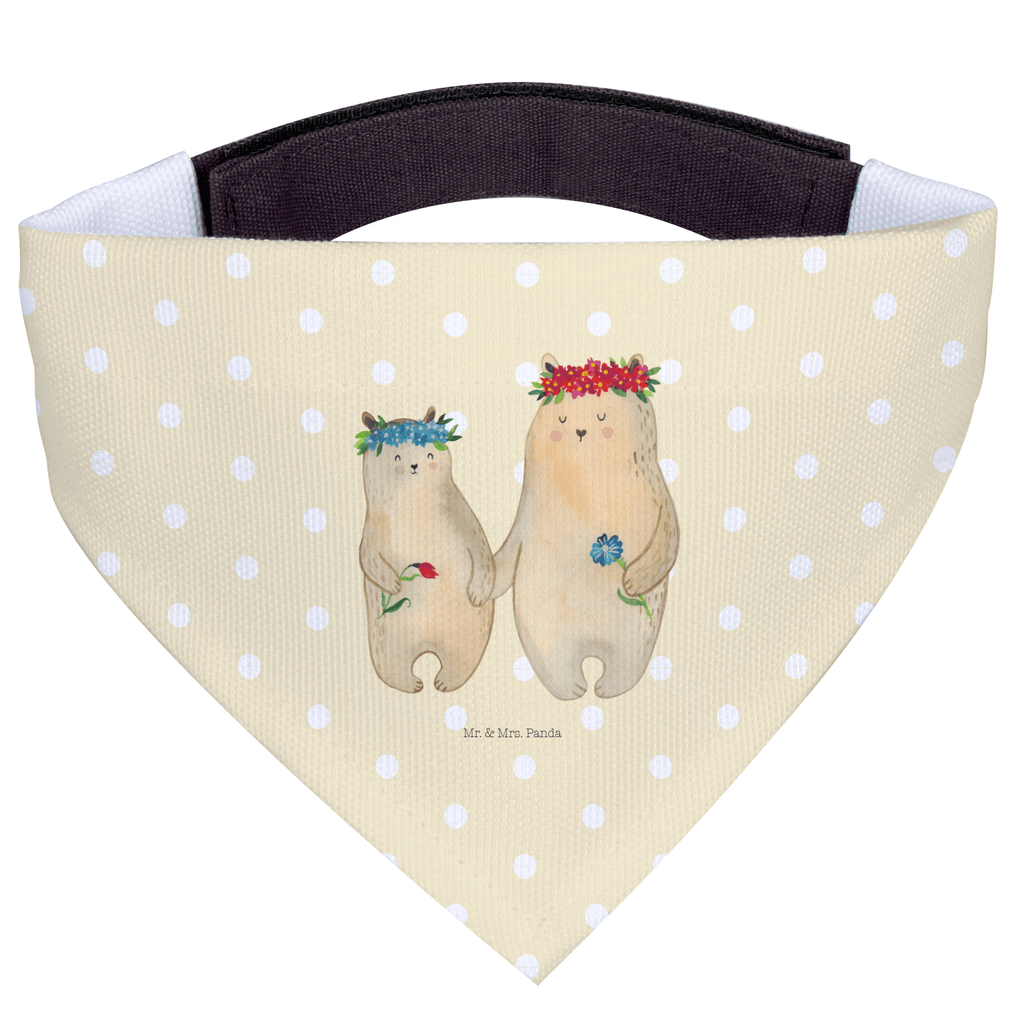 Hundehalstuch M Bären mit Blumenkranz Hundehalstuch, Halstuch, Hunde, Tuch, mittel, mittelgroße Hunde, Familie, Vatertag, Muttertag, Bruder, Schwester, Mama, Papa, Oma, Opa, Bär, Bären, Mutter, Mutti, Mami, Lieblingsmensch, Lieblingsmama, beste Mutter, weltbeste Mama, Geschenk Mama. Muttertag, Tochter, Kind, Kinder, Töchter, Family, Vorbild