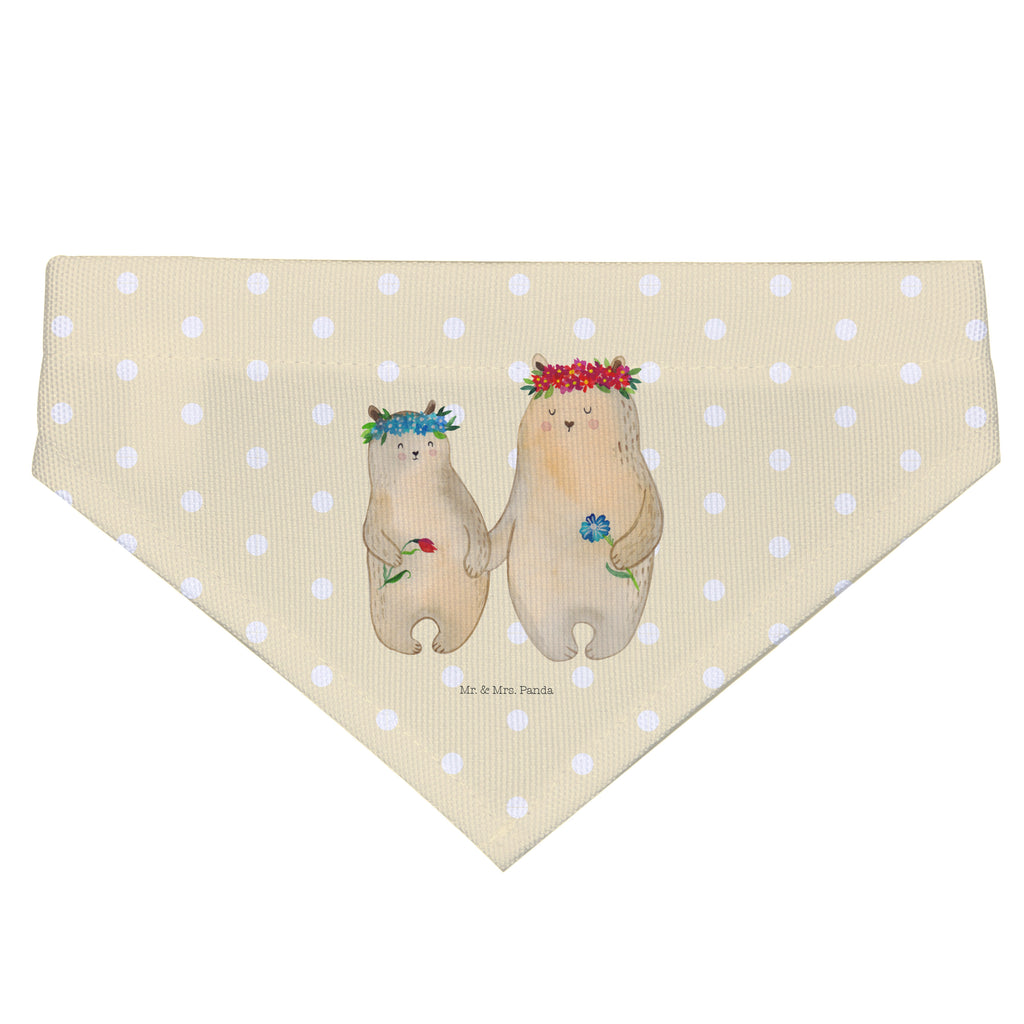 Hundehalstuch M Bären mit Blumenkranz Hundehalstuch, Halstuch, Hunde, Tuch, mittel, mittelgroße Hunde, Familie, Vatertag, Muttertag, Bruder, Schwester, Mama, Papa, Oma, Opa, Bär, Bären, Mutter, Mutti, Mami, Lieblingsmensch, Lieblingsmama, beste Mutter, weltbeste Mama, Geschenk Mama. Muttertag, Tochter, Kind, Kinder, Töchter, Family, Vorbild