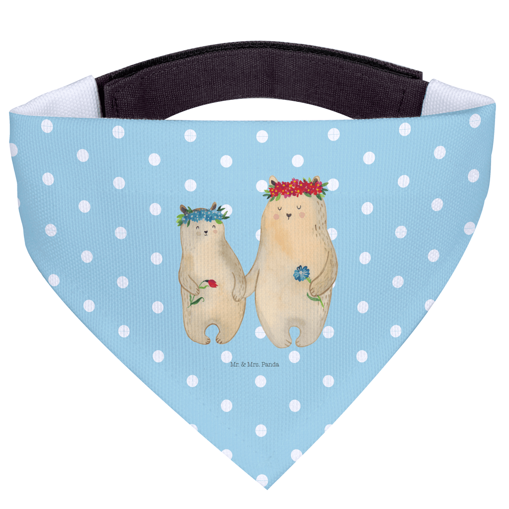 Hundehalstuch M Bären mit Blumenkranz Hundehalstuch, Halstuch, Hunde, Tuch, mittel, mittelgroße Hunde, Familie, Vatertag, Muttertag, Bruder, Schwester, Mama, Papa, Oma, Opa, Bär, Bären, Mutter, Mutti, Mami, Lieblingsmensch, Lieblingsmama, beste Mutter, weltbeste Mama, Geschenk Mama. Muttertag, Tochter, Kind, Kinder, Töchter, Family, Vorbild