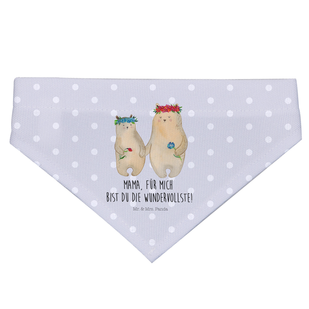 Hundehalstuch M Bären mit Blumenkranz Hundehalstuch, Halstuch, Hunde, Tuch, mittel, mittelgroße Hunde, Familie, Vatertag, Muttertag, Bruder, Schwester, Mama, Papa, Oma, Opa, Bär, Bären, Mutter, Mutti, Mami, Lieblingsmensch, Lieblingsmama, beste Mutter, weltbeste Mama, Geschenk Mama. Muttertag, Tochter, Kind, Kinder, Töchter, Family, Vorbild
