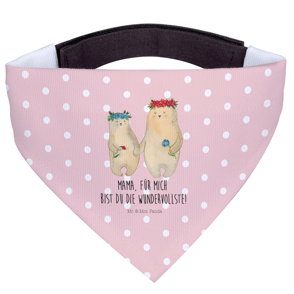 Hundehalstuch M Bären mit Blumenkranz Hundehalstuch, Halstuch, Hunde, Tuch, mittel, mittelgroße Hunde, Familie, Vatertag, Muttertag, Bruder, Schwester, Mama, Papa, Oma, Opa, Bär, Bären, Mutter, Mutti, Mami, Lieblingsmensch, Lieblingsmama, beste Mutter, weltbeste Mama, Geschenk Mama. Muttertag, Tochter, Kind, Kinder, Töchter, Family, Vorbild