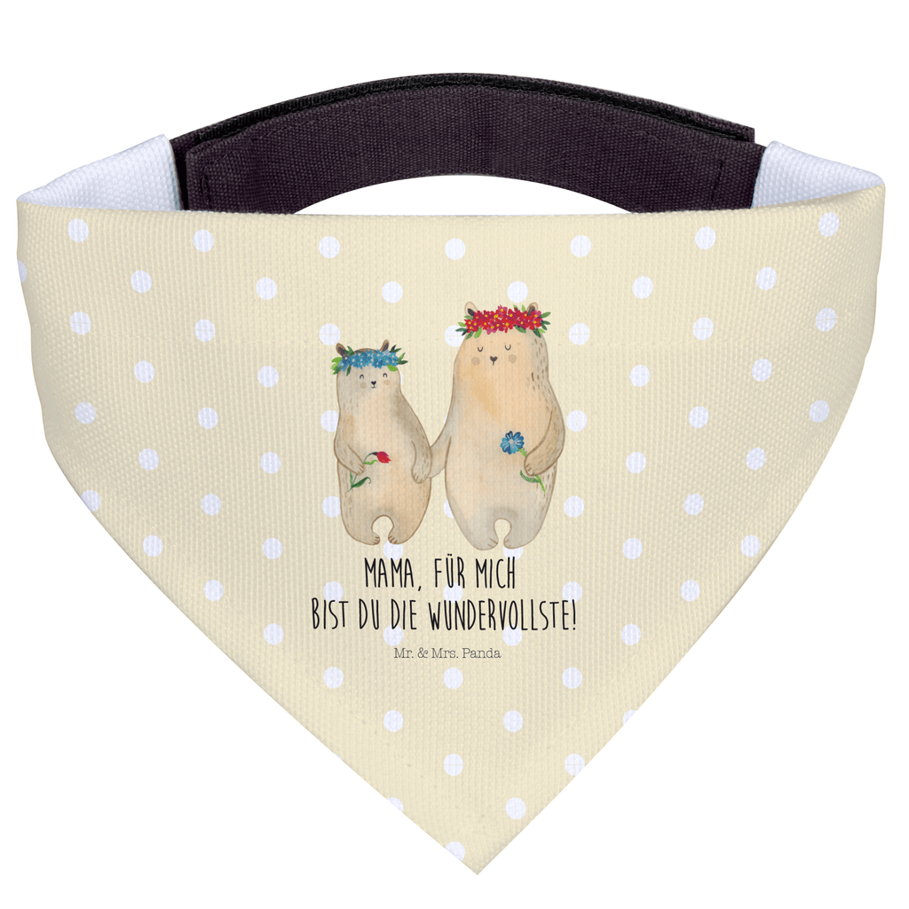 Hundehalstuch M Bären mit Blumenkranz Hundehalstuch, Halstuch, Hunde, Tuch, mittel, mittelgroße Hunde, Familie, Vatertag, Muttertag, Bruder, Schwester, Mama, Papa, Oma, Opa, Bär, Bären, Mutter, Mutti, Mami, Lieblingsmensch, Lieblingsmama, beste Mutter, weltbeste Mama, Geschenk Mama. Muttertag, Tochter, Kind, Kinder, Töchter, Family, Vorbild