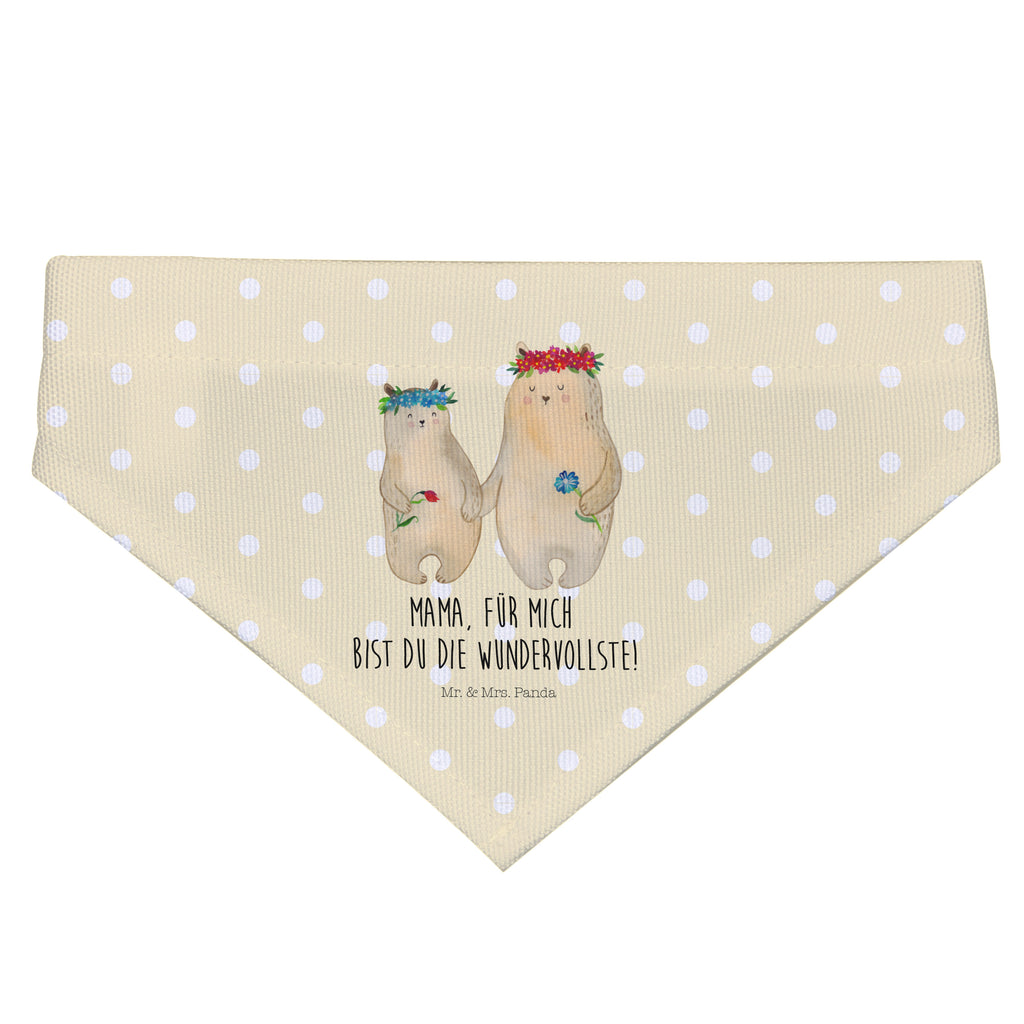 Hundehalstuch M Bären mit Blumenkranz Hundehalstuch, Halstuch, Hunde, Tuch, mittel, mittelgroße Hunde, Familie, Vatertag, Muttertag, Bruder, Schwester, Mama, Papa, Oma, Opa, Bär, Bären, Mutter, Mutti, Mami, Lieblingsmensch, Lieblingsmama, beste Mutter, weltbeste Mama, Geschenk Mama. Muttertag, Tochter, Kind, Kinder, Töchter, Family, Vorbild