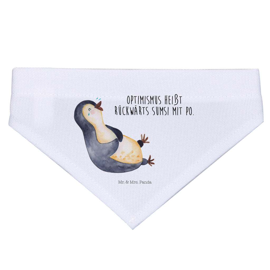 Hundehalstuch M Pinguin lachend Hundehalstuch, Halstuch, Hunde, Tuch, mittel, mittelgroße Hunde, Pinguin, Pinguine, lustiger Spruch, Optimismus, Fröhlich, Lachen, Humor, Fröhlichkeit
